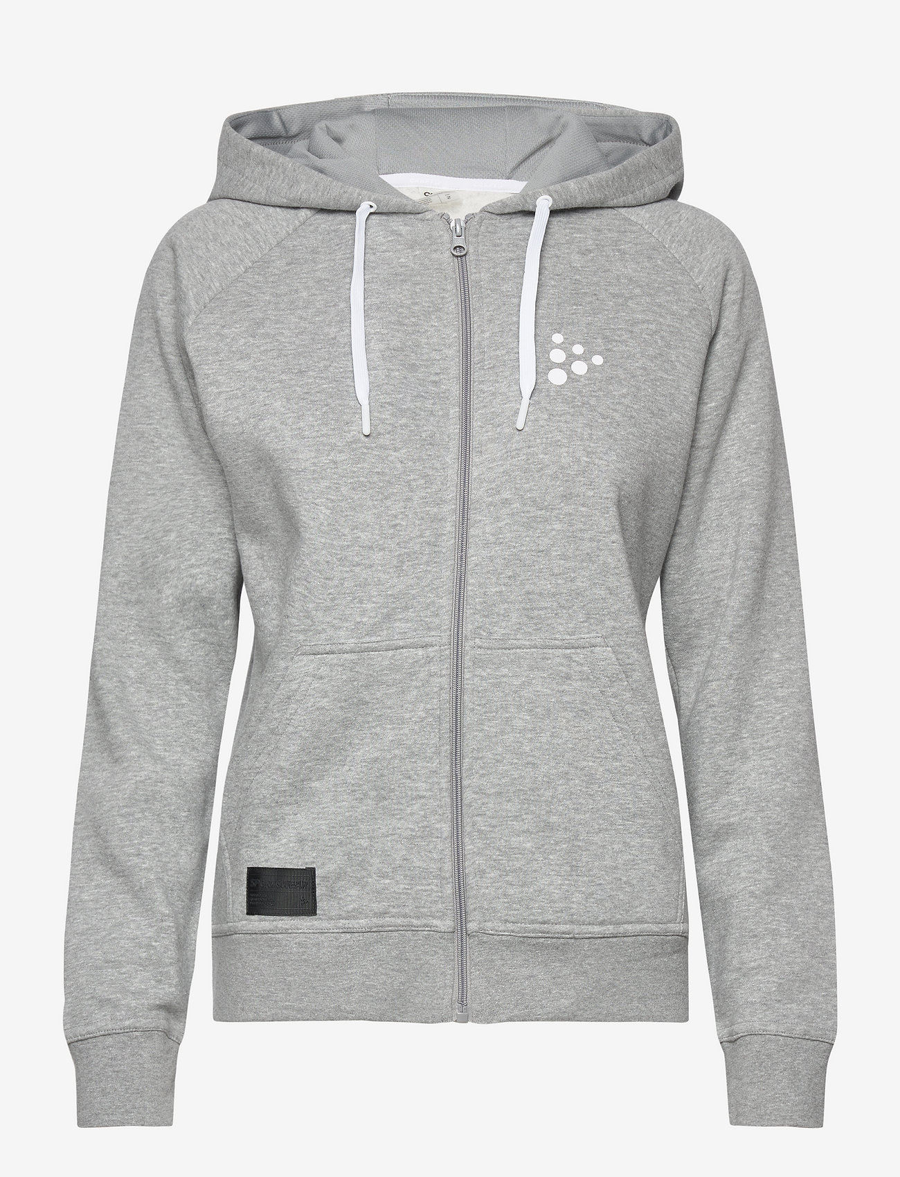 Craft - Core Craft Zip Hood W - grey melange - 0