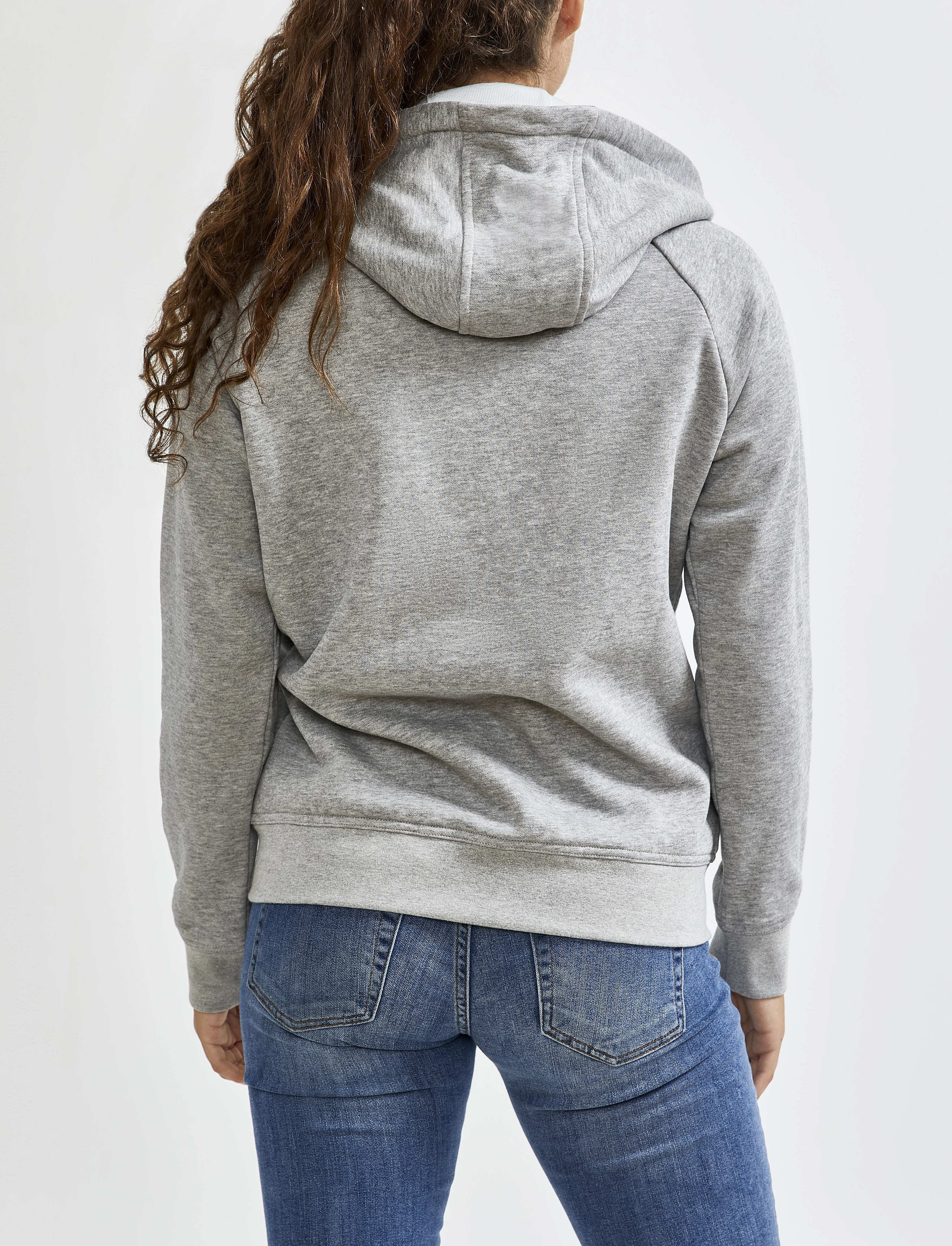 Craft - CORE CRAFT ZIP HOOD W - grey melange - 3