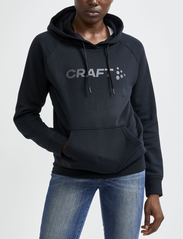 Craft - CORE Craft Hood W - vidējais slānis – virsjakas - black - 2