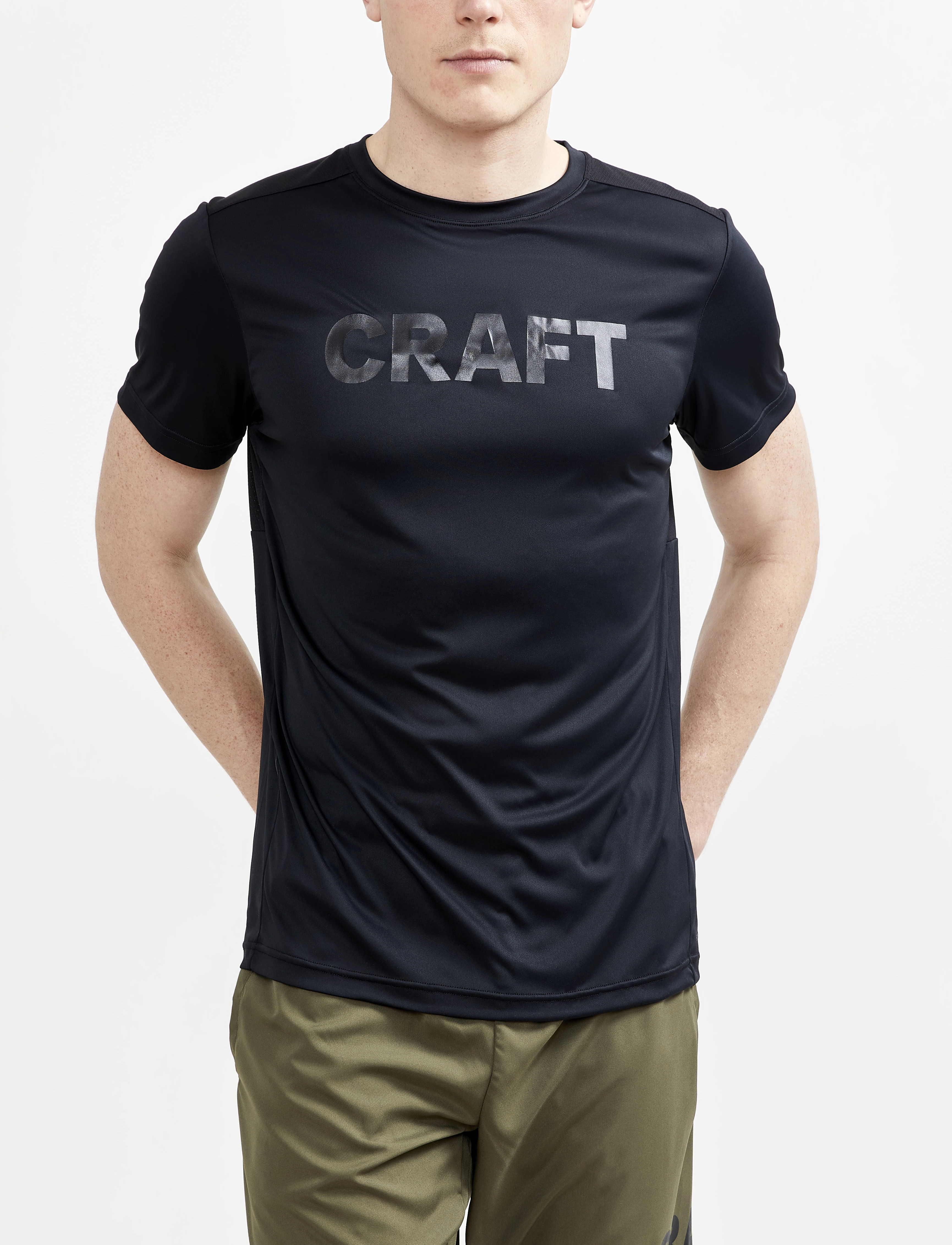 Craft - CORE CHARGE SS TEE M - black - 2