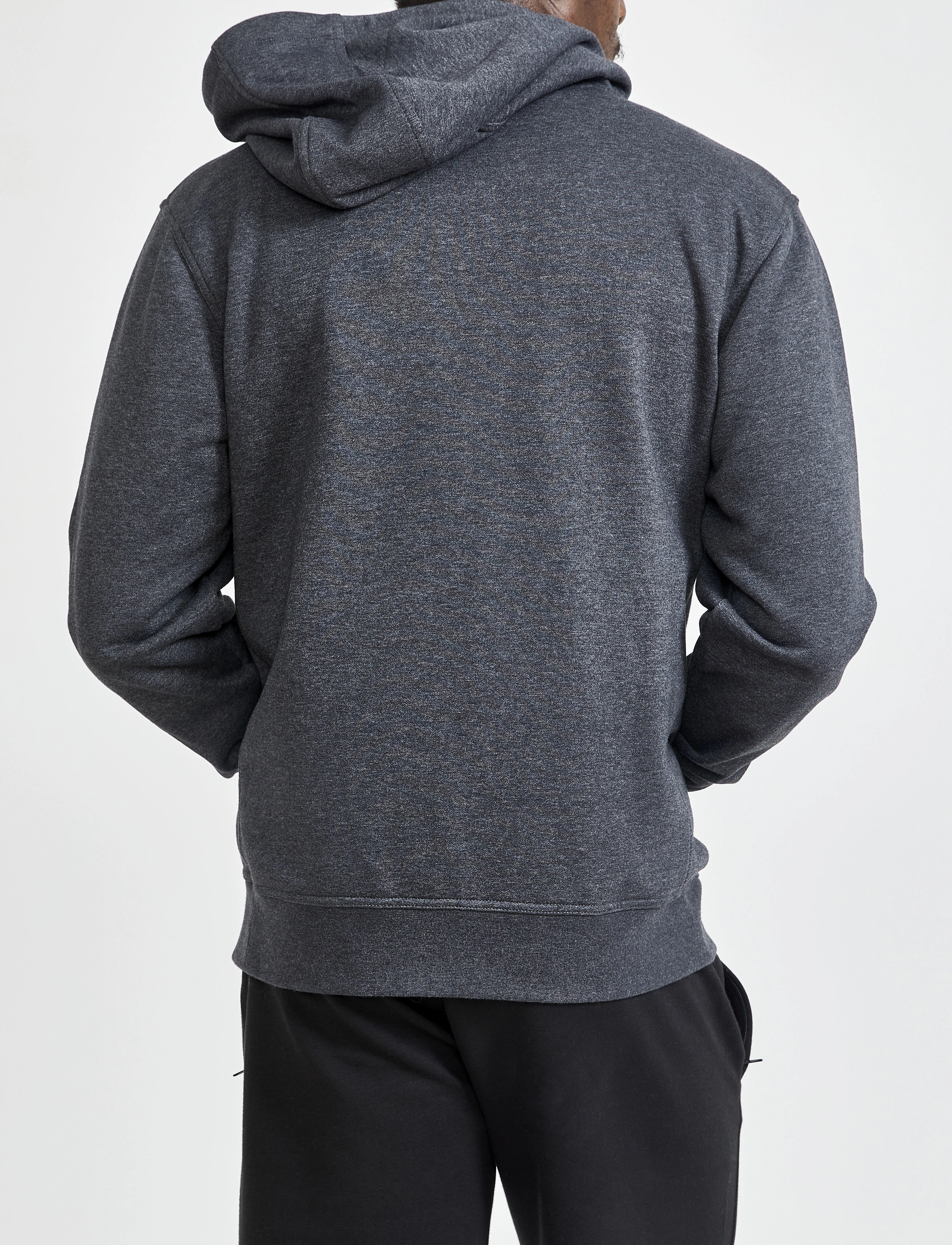 Craft - Core Craft Hood M - dk grey melange - 3