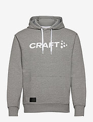 Craft - Core Craft Hood M - mid layer jackets - grey melange - 0