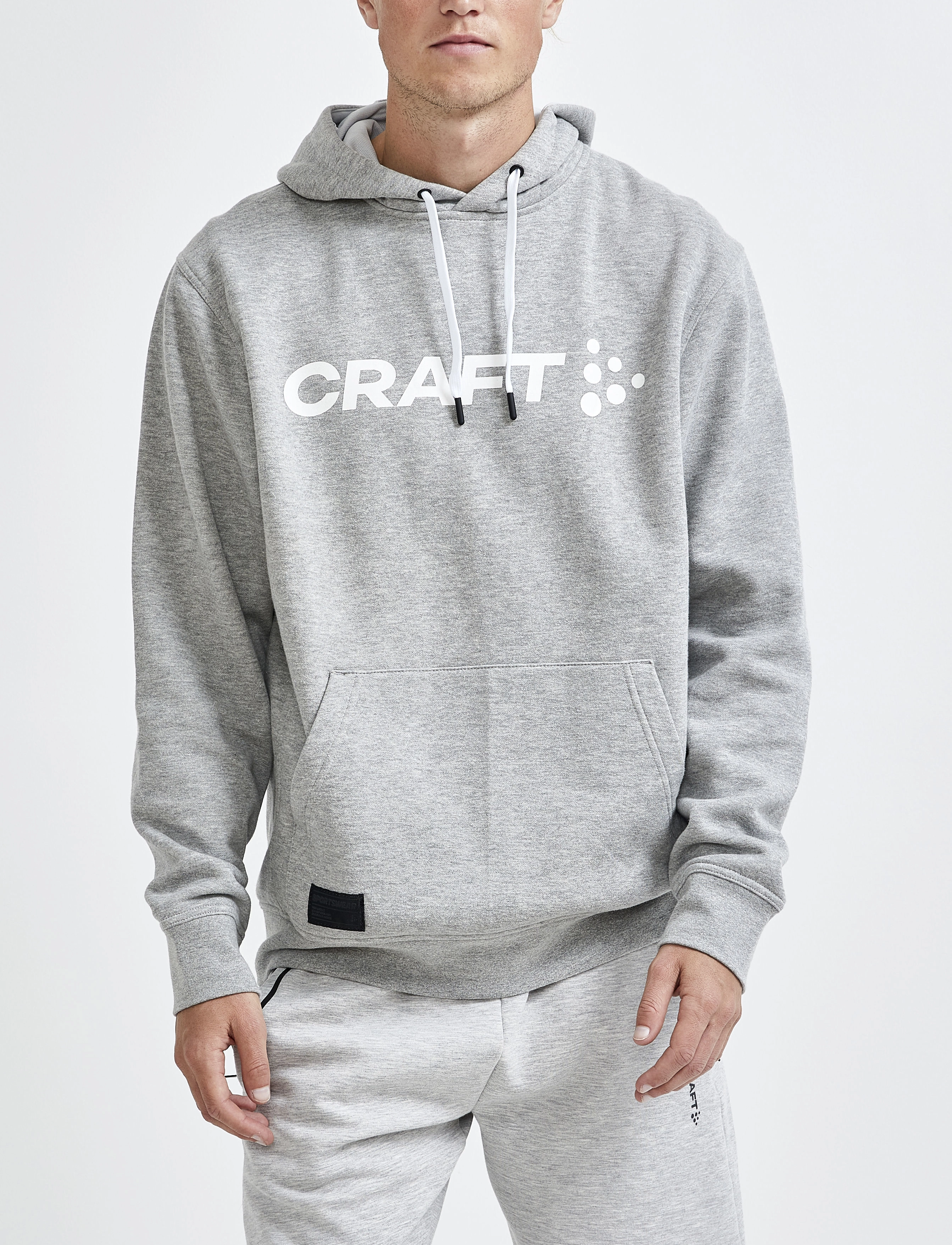 Craft - Core Craft Hood M - grey melange - 2