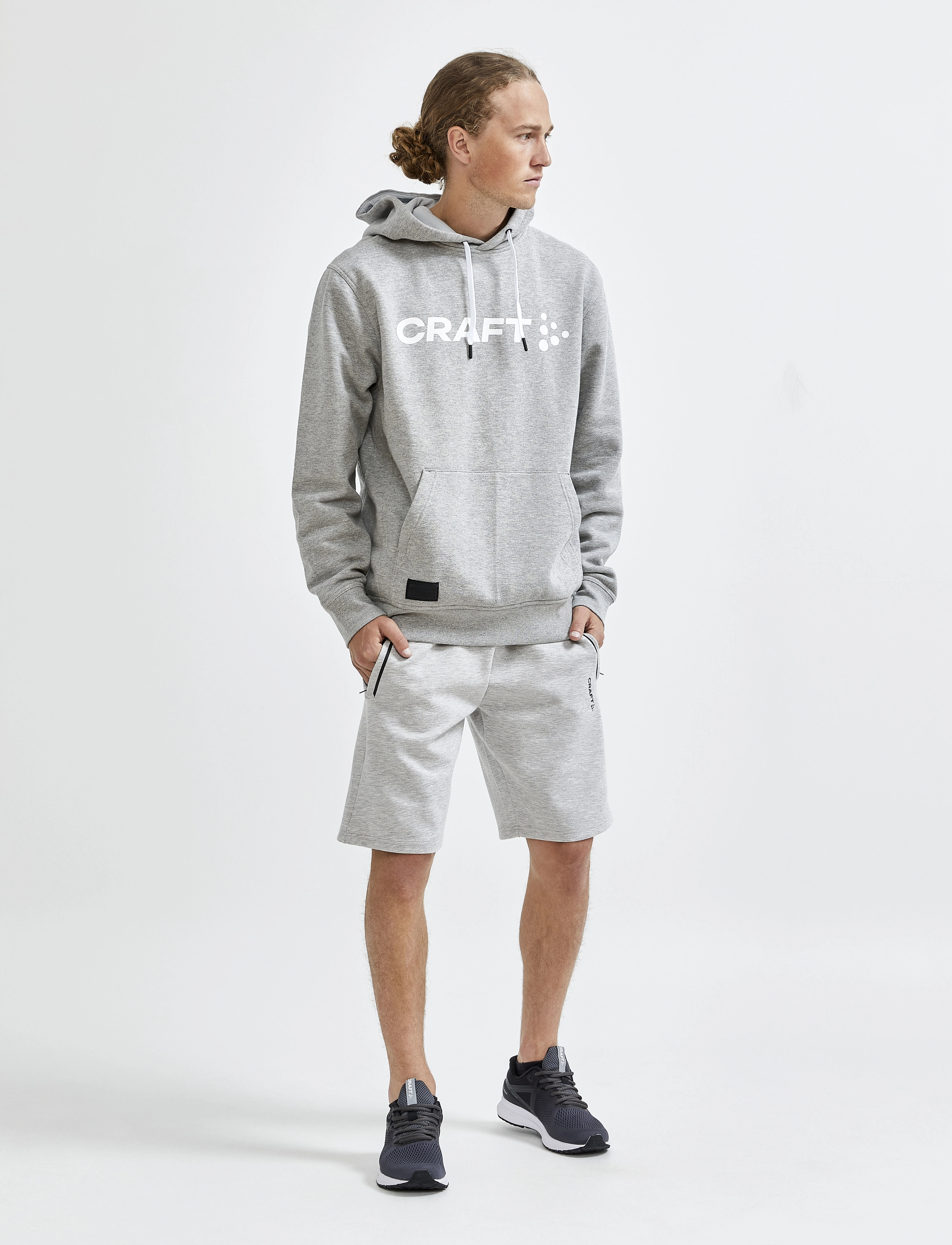 Craft - Core Craft Hood M - grey melange - 4