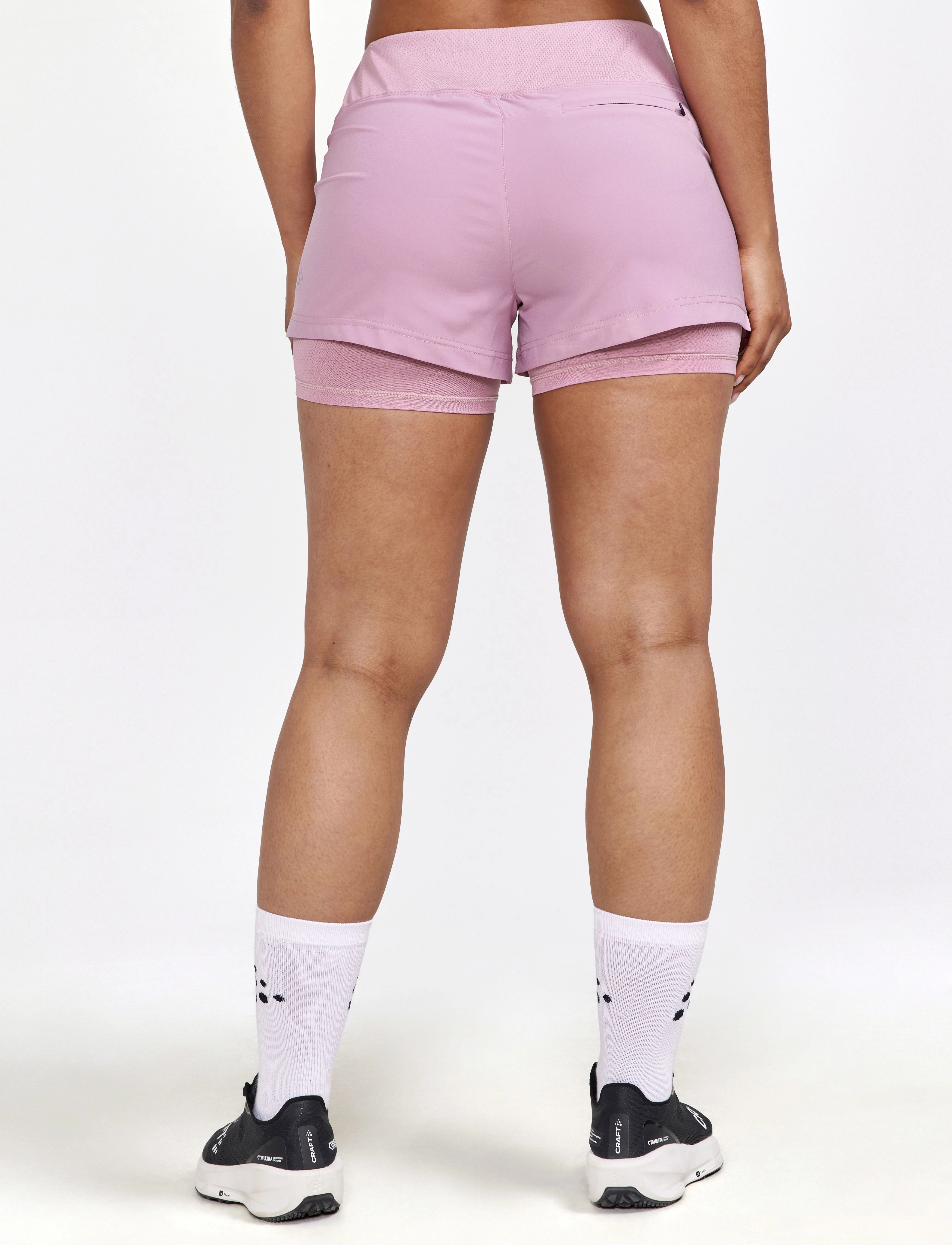 Craft - Adv Essence 2-In-1 Shorts W - training korte broek - dawn - 3