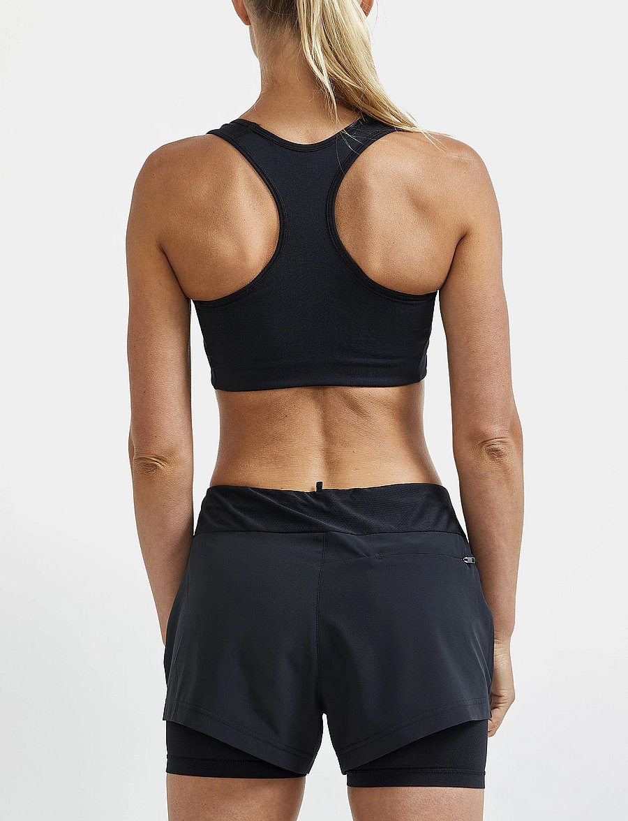 Craft - Training Bra Classic - medium tuki - black - 3