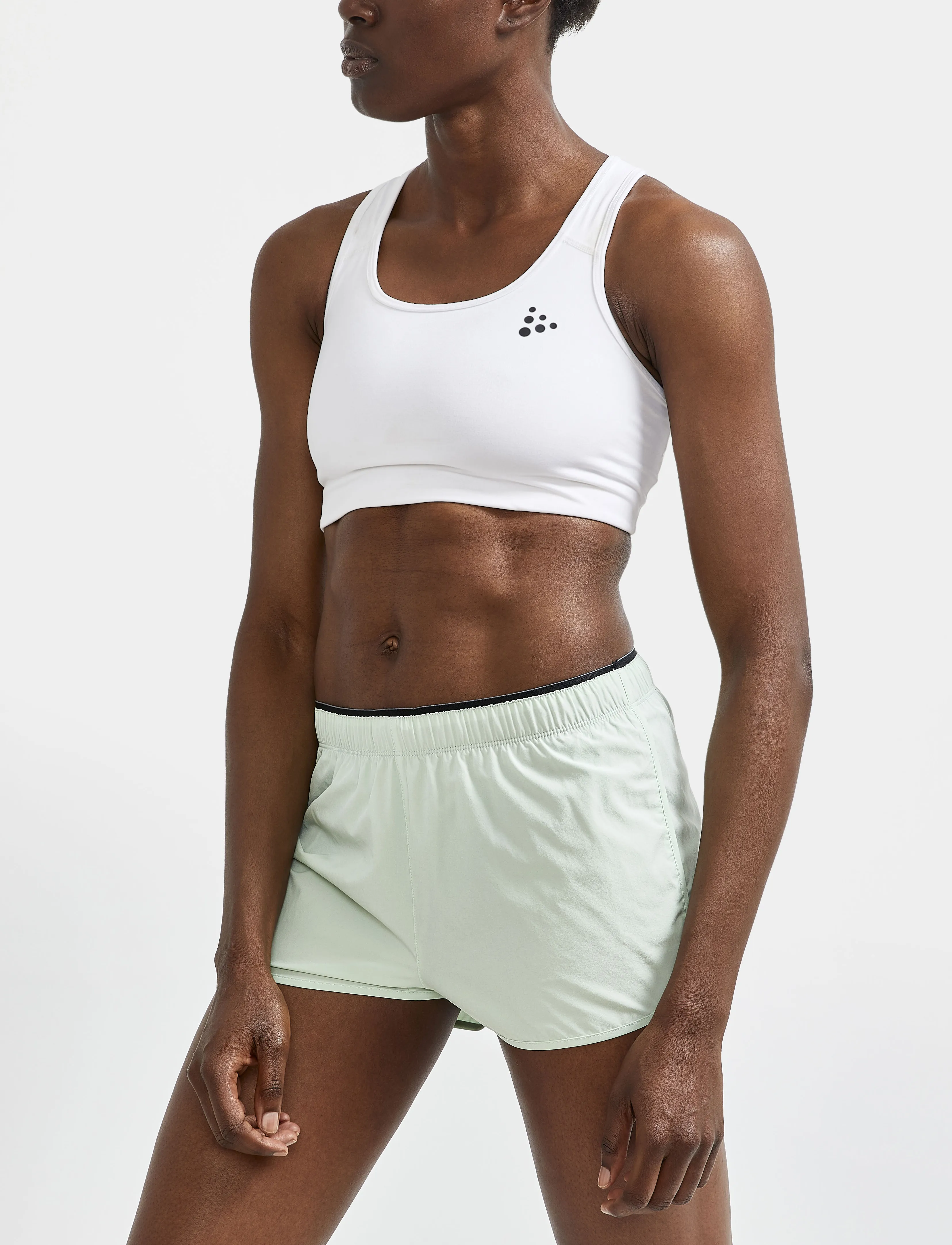 Craft Training Bra Classic, Damen, Sport-BH, Weiß, Gr.L