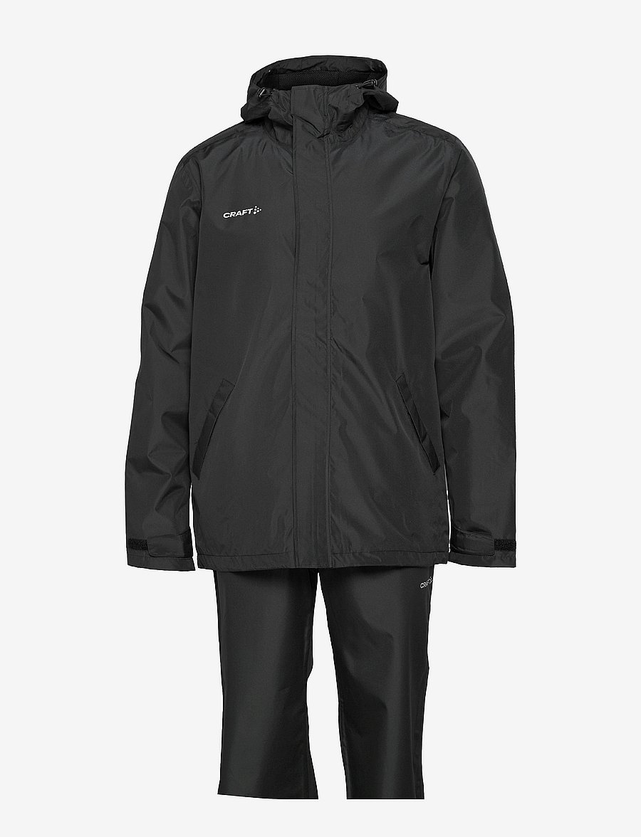 Craft - CORE EXPLORE RAIN SET M - regnjakker - black - 1