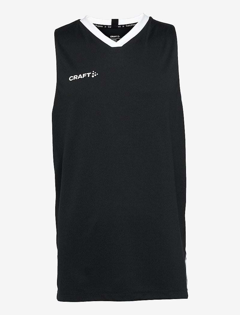 Craft - Progress Basket Singlet M - tank tops - black - 1