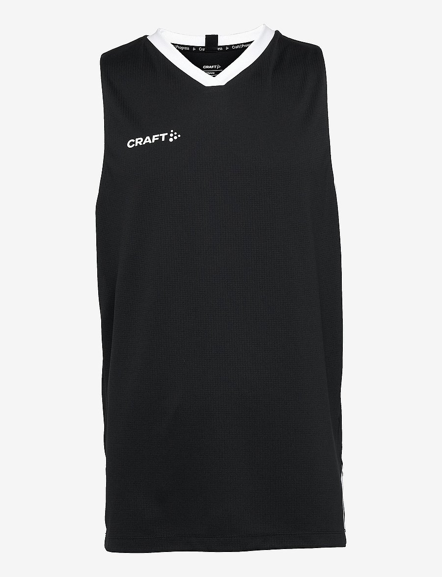 Craft - Progress Basket Singlet M - tank tops - black - 1