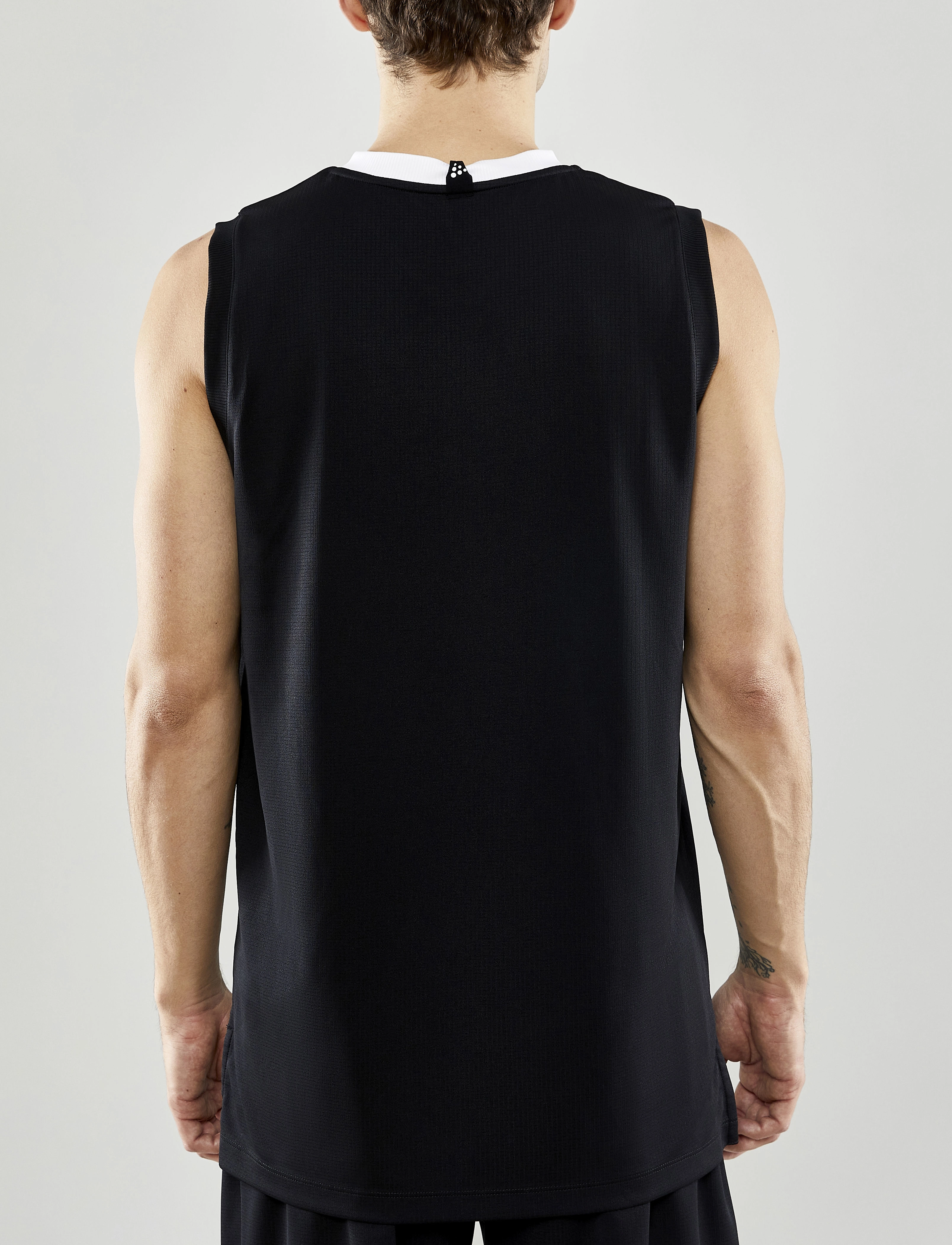 Craft - Progress Basket Singlet M - tank tops - black - 3