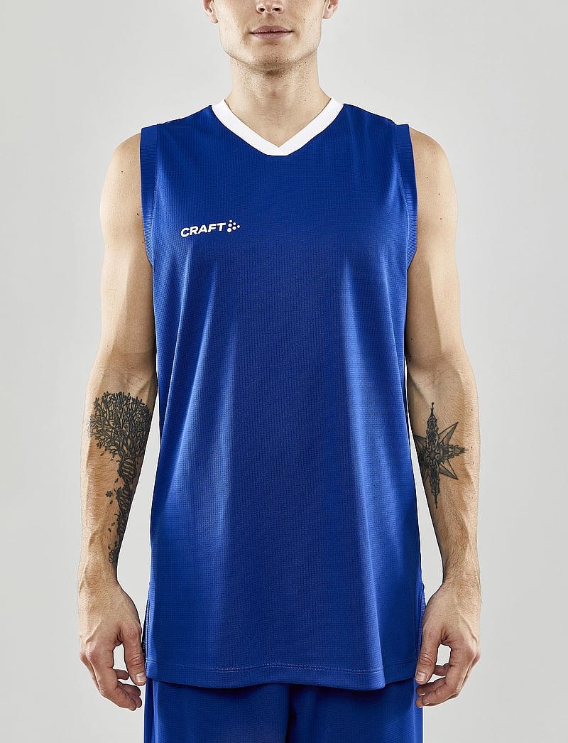 Craft - Progress Basket Singlet M - tank tops - club cobolt - 0
