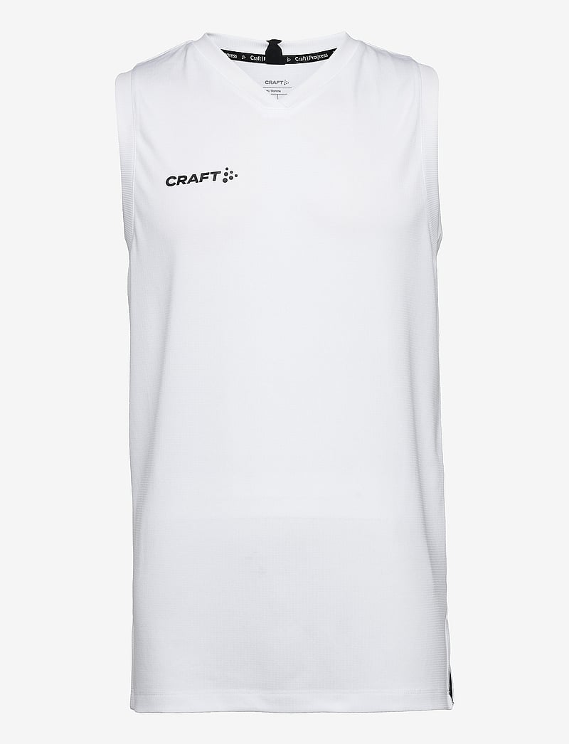 Craft - Progress Basket Singlet M - tank tops - white - 1