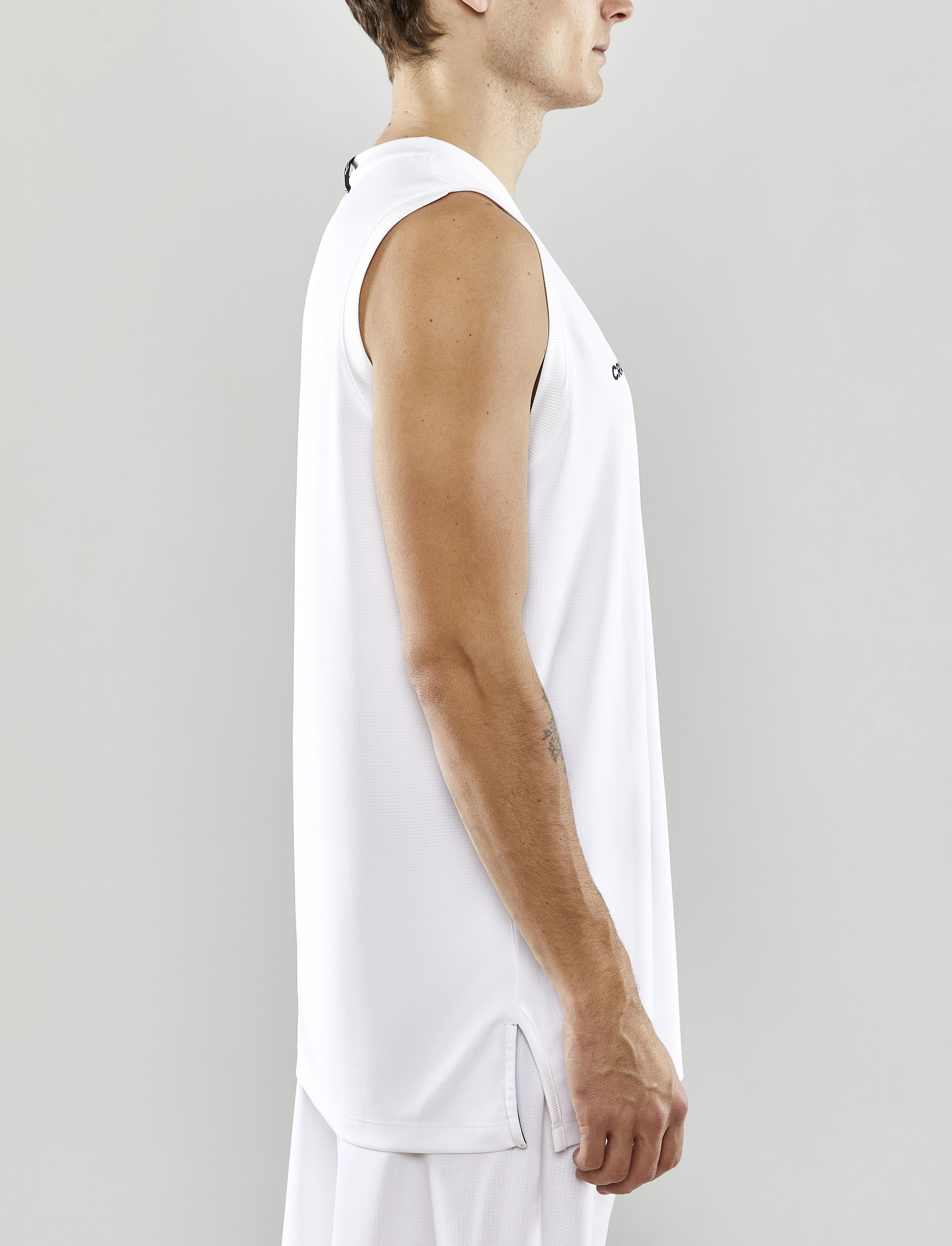 Craft - Progress Basket Singlet M - lowest prices - white - 4