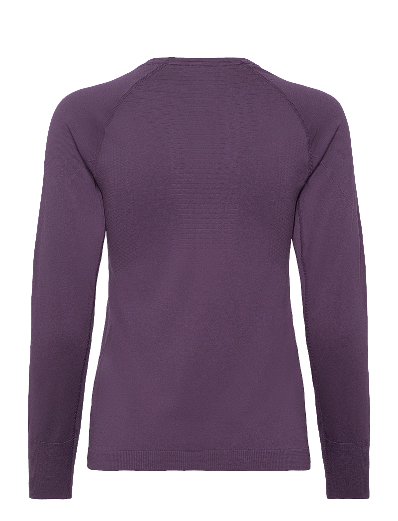 Craft - Core Dry Active Comfort Ls W - langærmede t-shirts - dk plum - 1