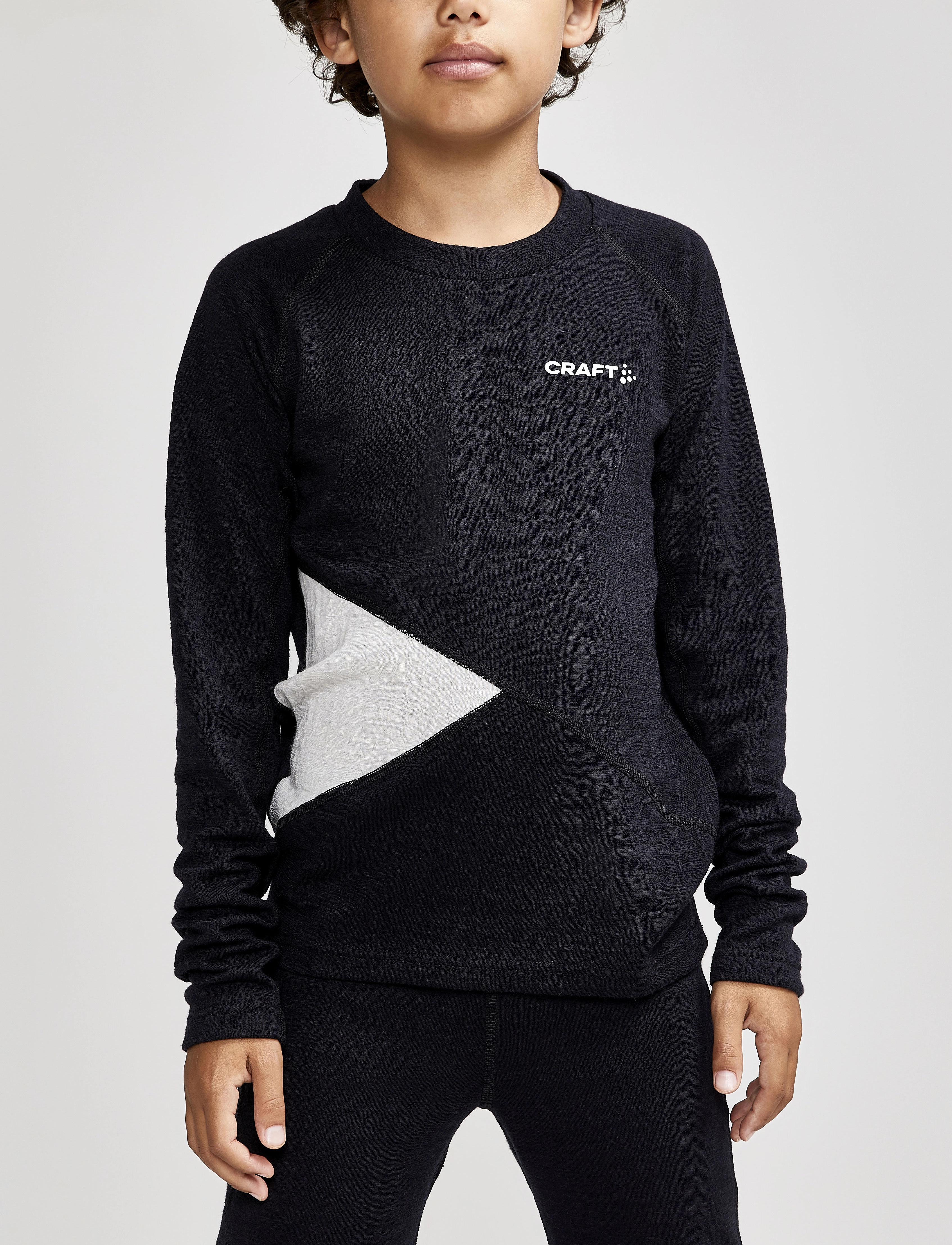 Craft - ADV Nordic Wool LS JR - black - 2