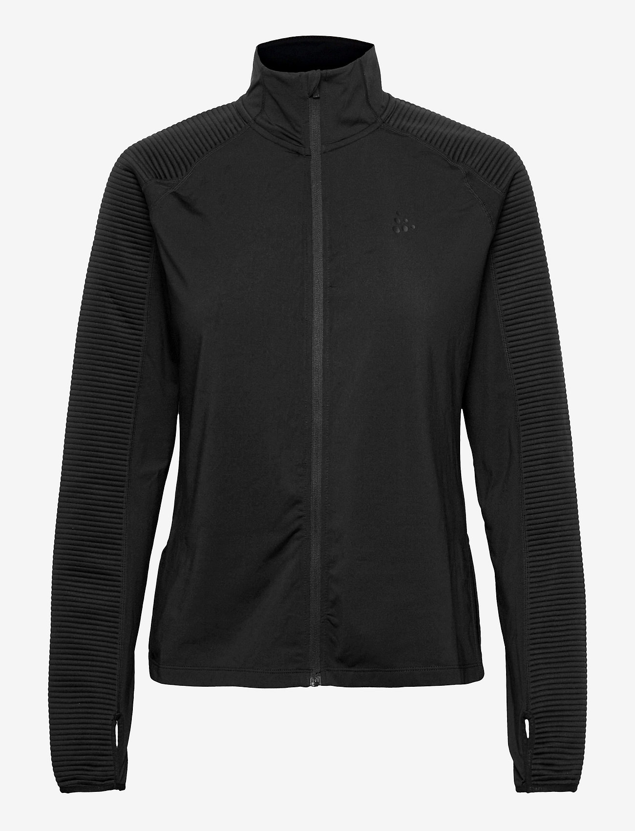 Core Charge Jersey Jacket W - BLACK