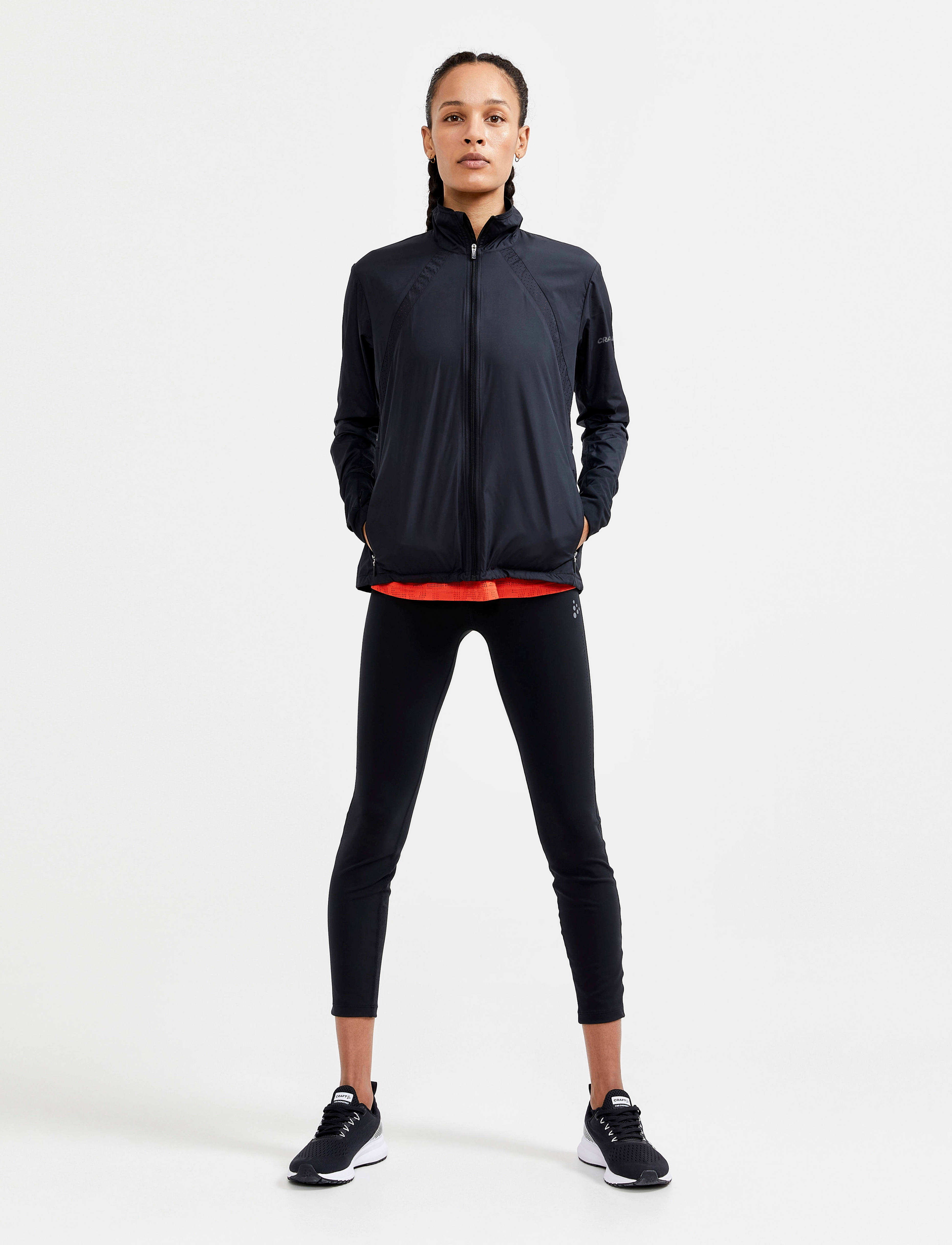 Craft - Adv Essence Wind Jacket W - spordijakid - black - 5