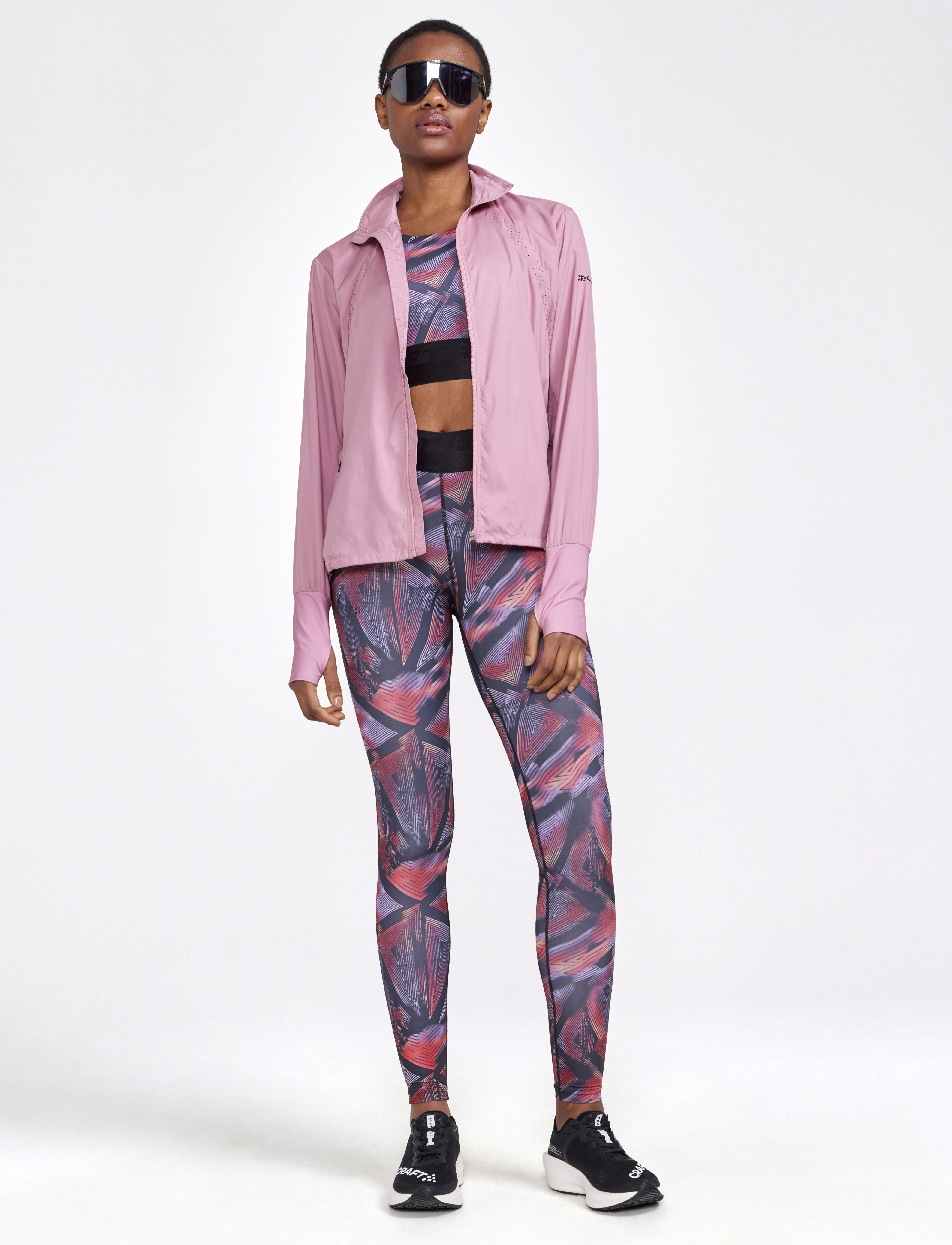 Craft - Adv Essence Wind Jacket W - sportjackor - dawn - 4