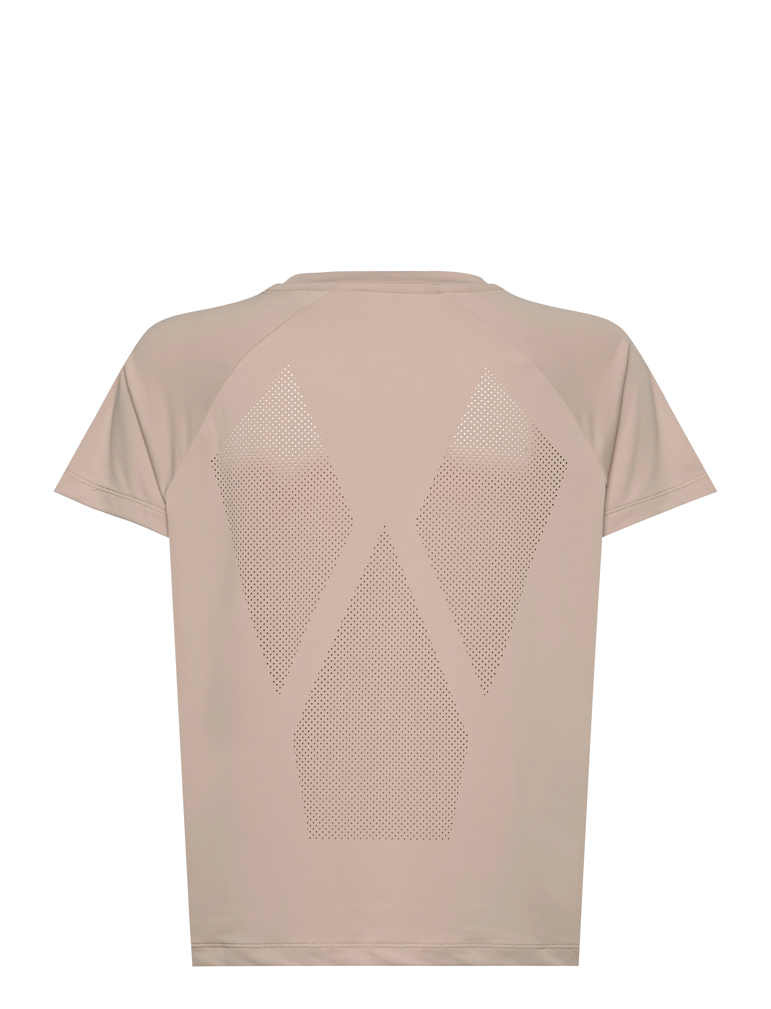 Craft - Adv Tone Perforated Tee W - t-shirts - hay - 1