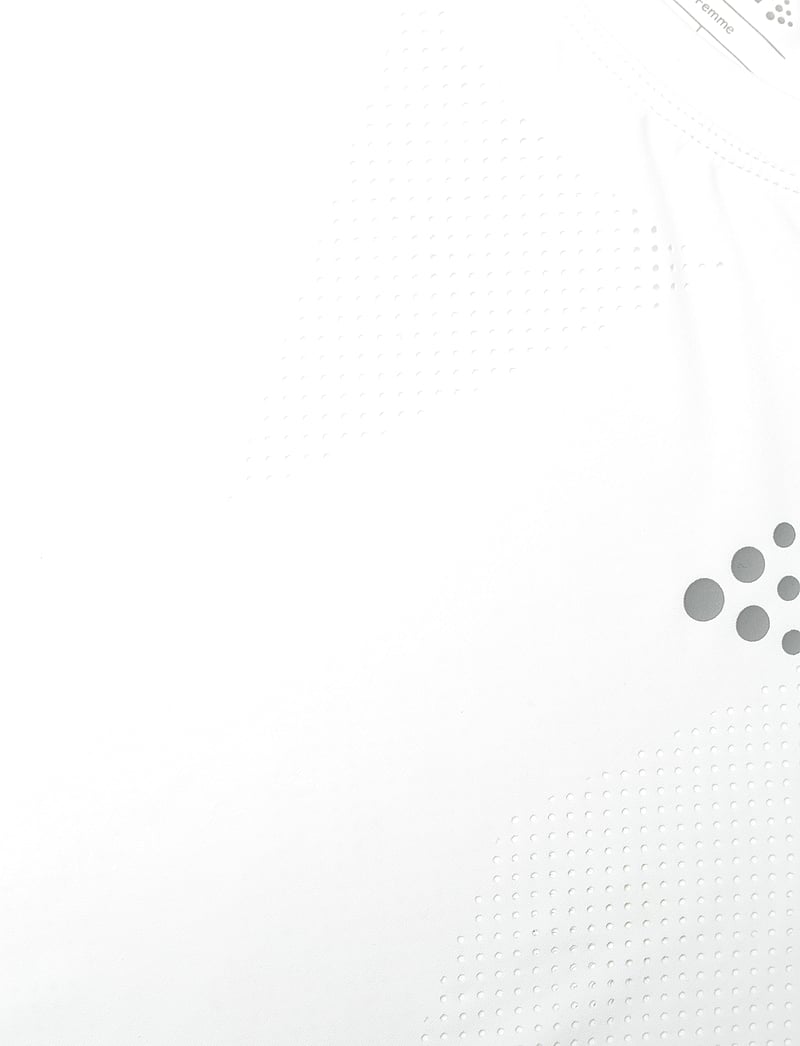 Craft - Adv Tone Perforated Tee W - t-shirts - white - 2