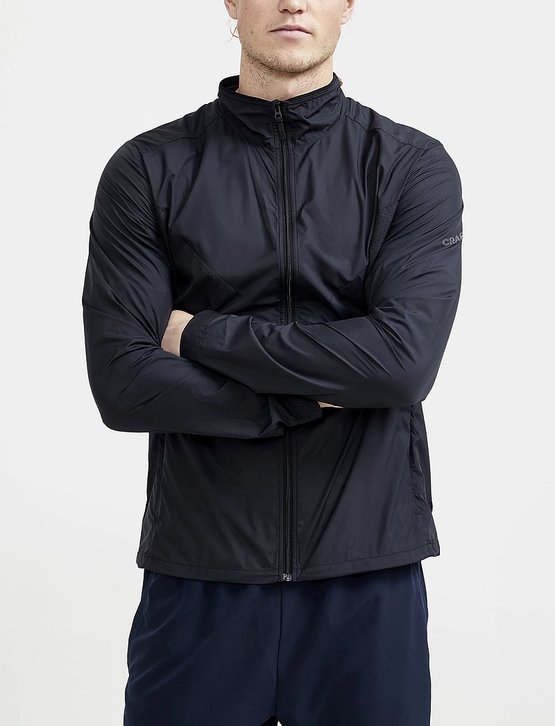 Craft - Adv Essence Wind Jacket M - sportjackor - black - 0