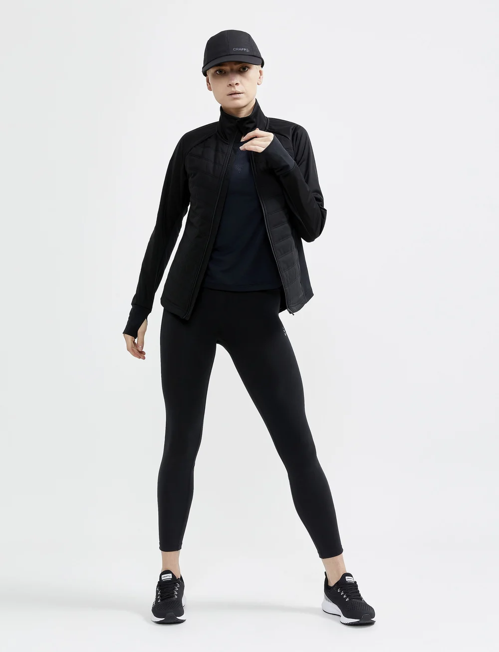 Craft - Adv Essence Warm Jacket W - sportjacken - black - 0