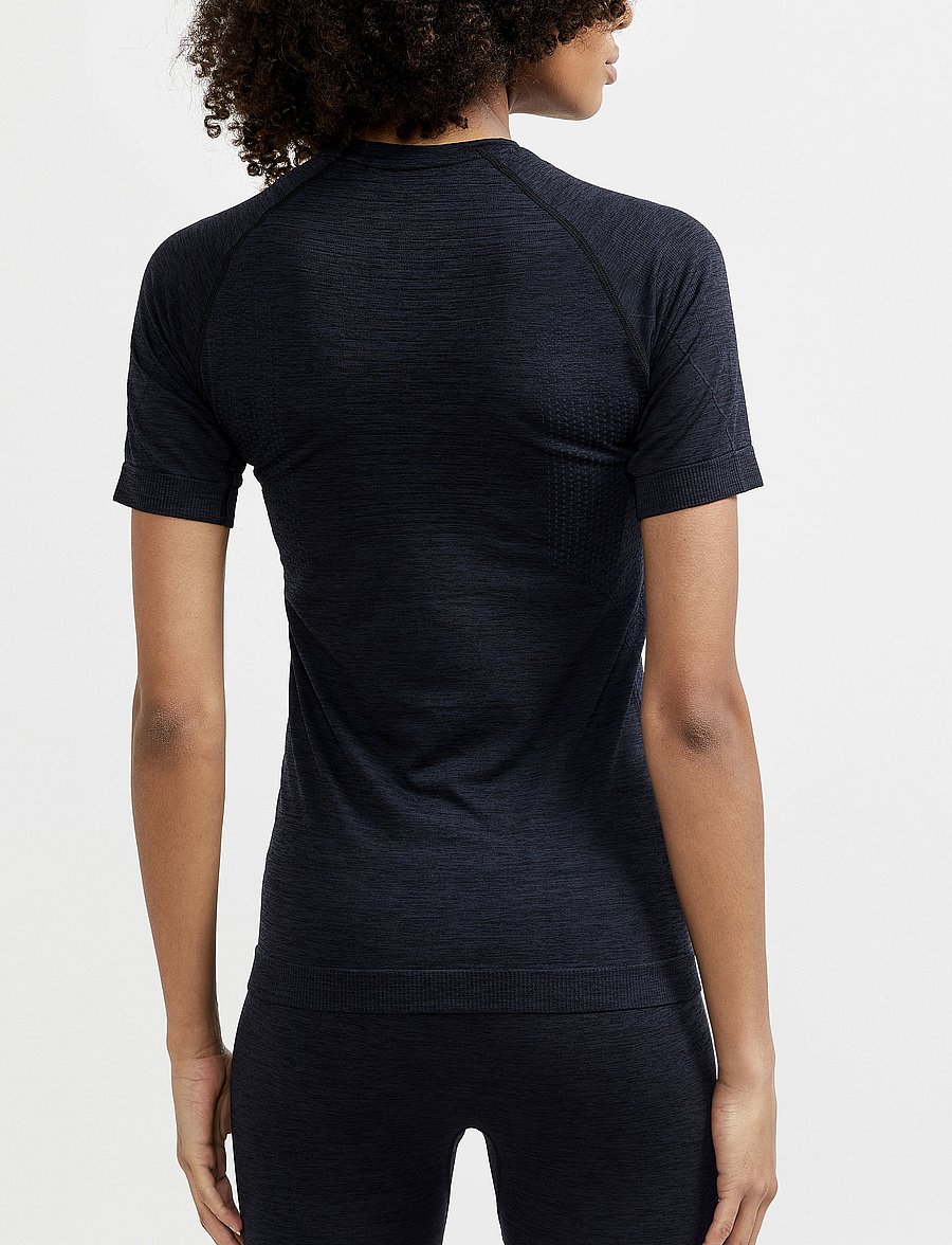 Craft - Core Dry Active Comfort Ss W - t-shirts - black - 3