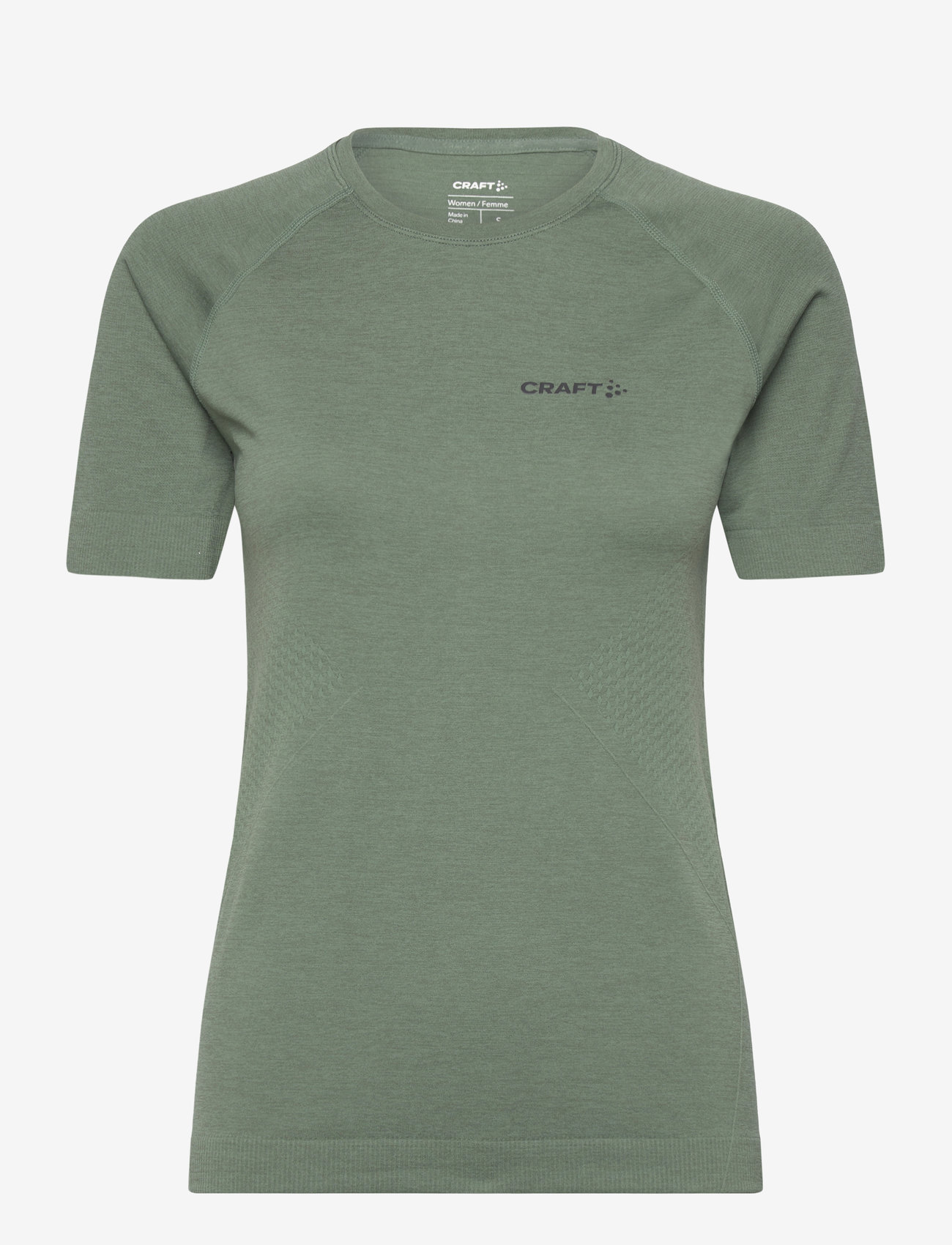Craft - Core Dry Active Comfort Ss W - t-shirts - moss - 1