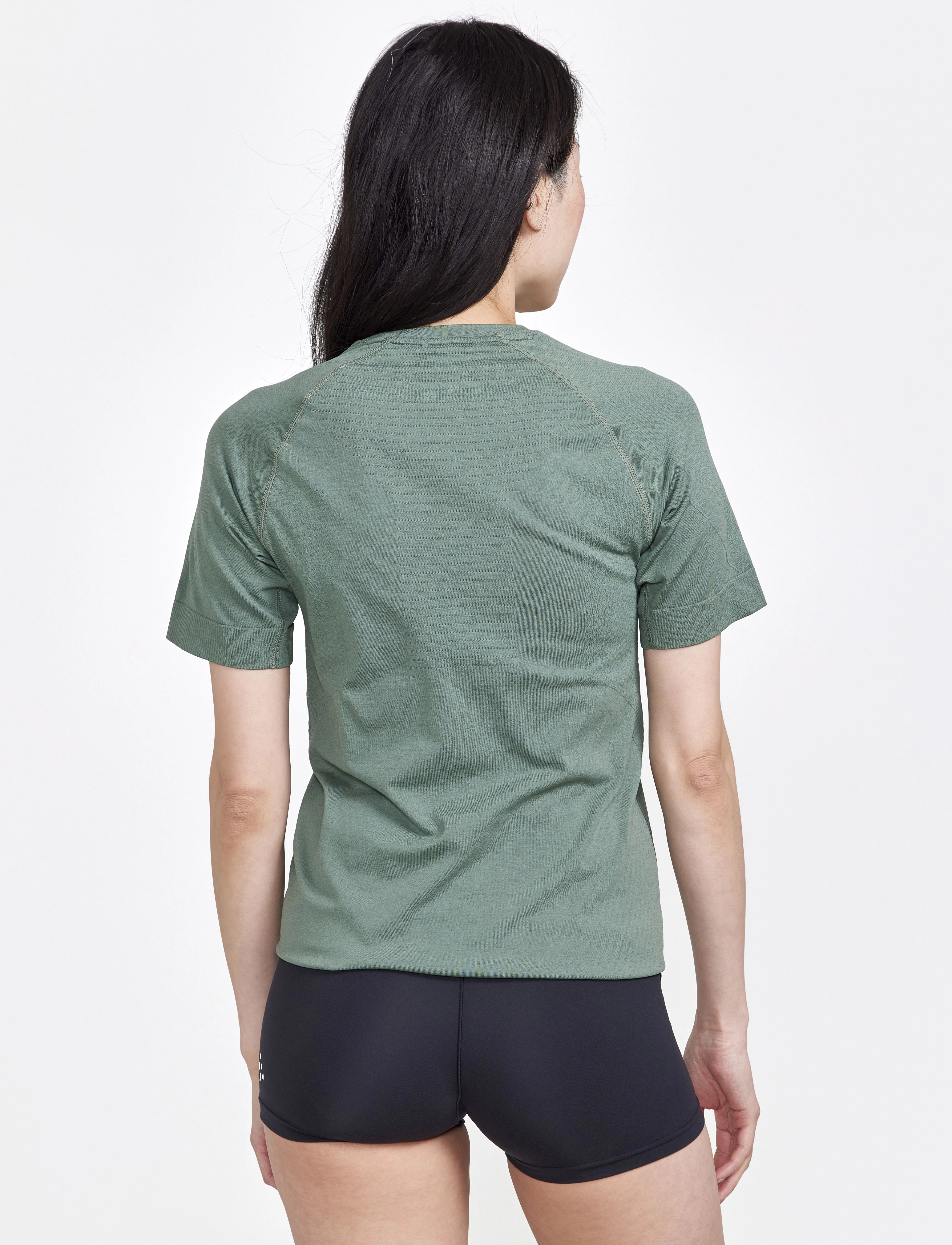 Craft - Core Dry Active Comfort Ss W - t-shirts - moss - 3