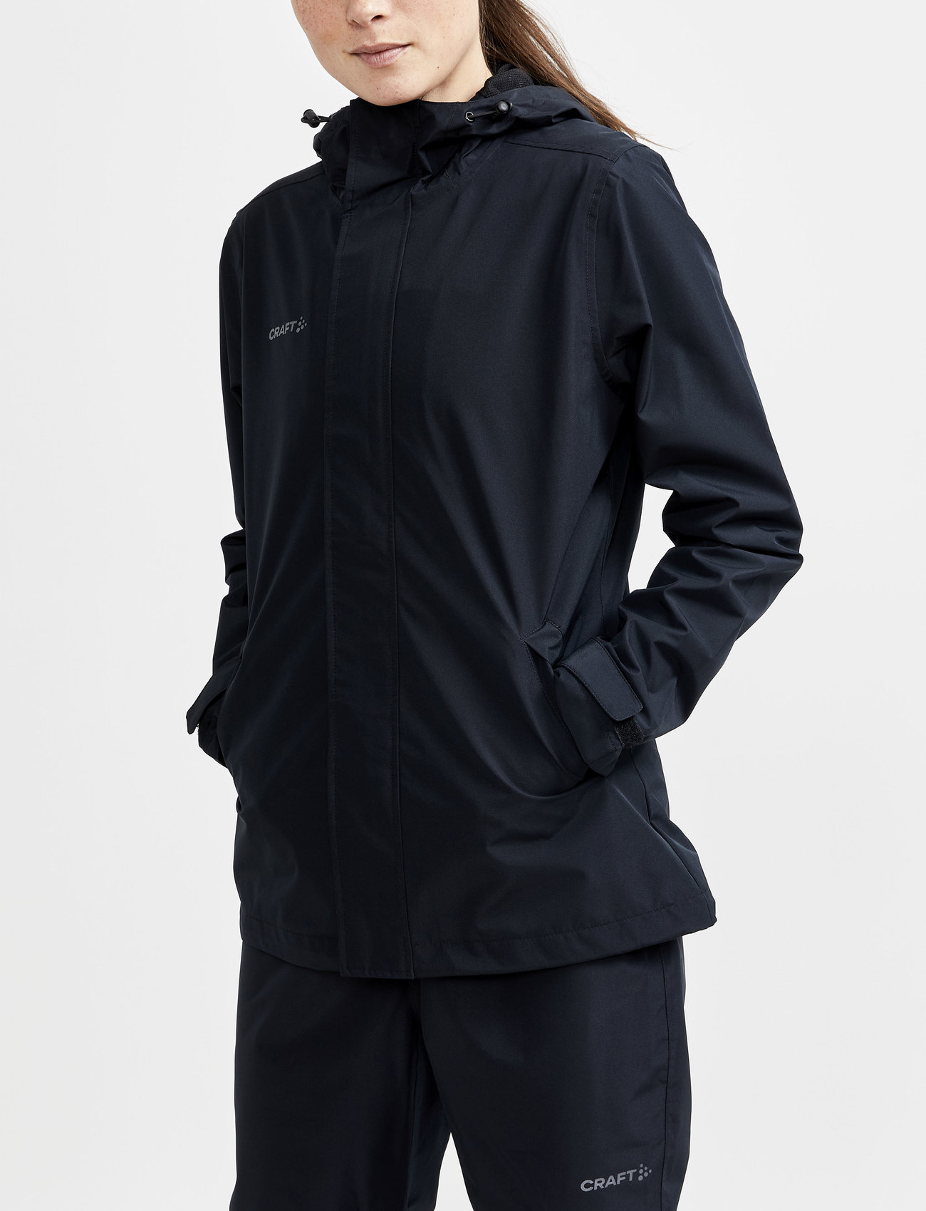 Craft - CORE EXPLORE RAIN SET W - outdoor & rain jackets - black - 0