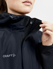 Craft - CORE EXPLORE RAIN SET W - outdoor & rain jackets - black - 7