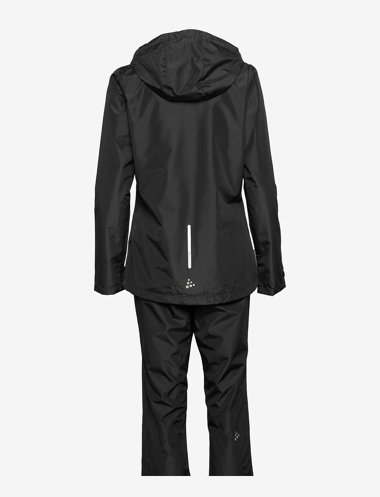 Craft - CORE EXPLORE RAIN SET W - regenmäntel - black - 2