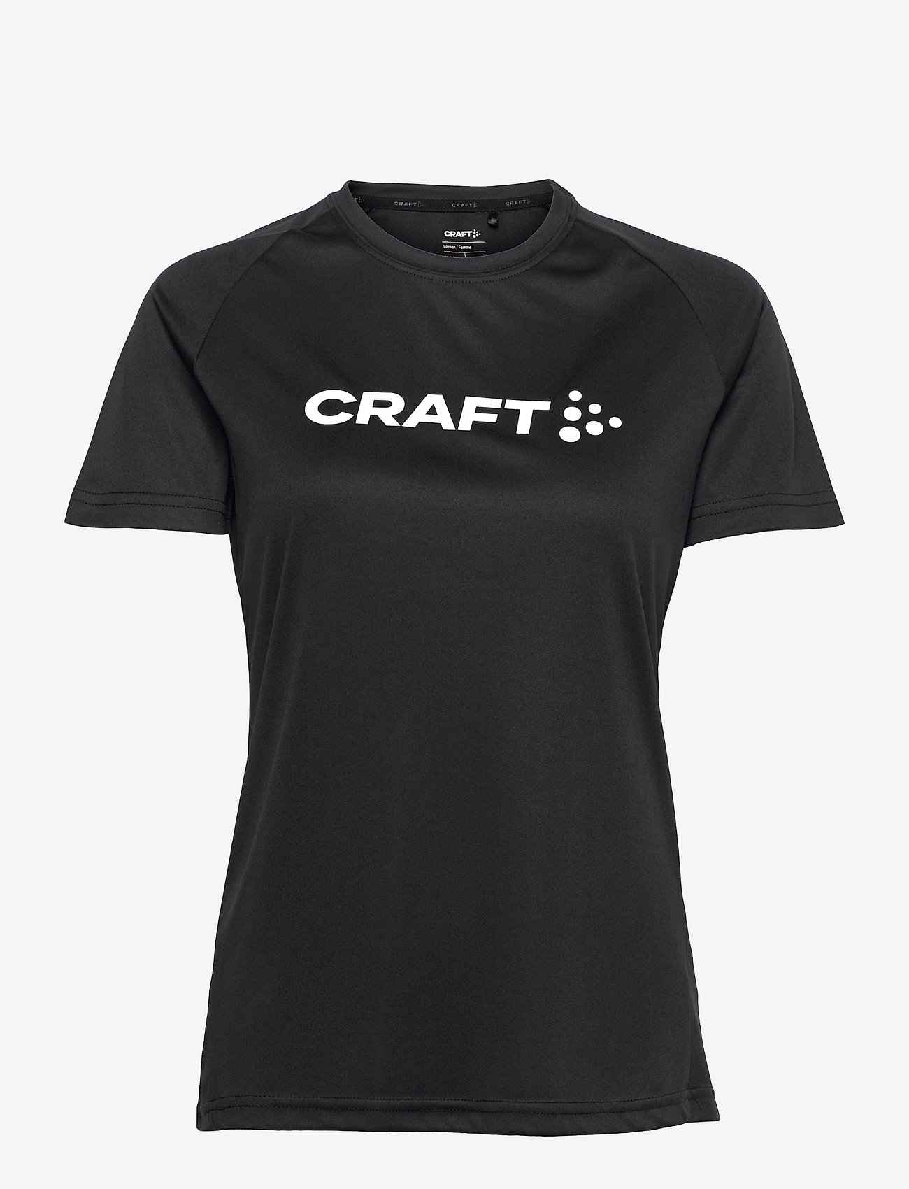 Craft - Core Essence Logo Tee W - t-shirts - black - 1