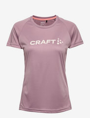 Craft - Core Unify Logo Tee W - t-shirts - gerbera - 0