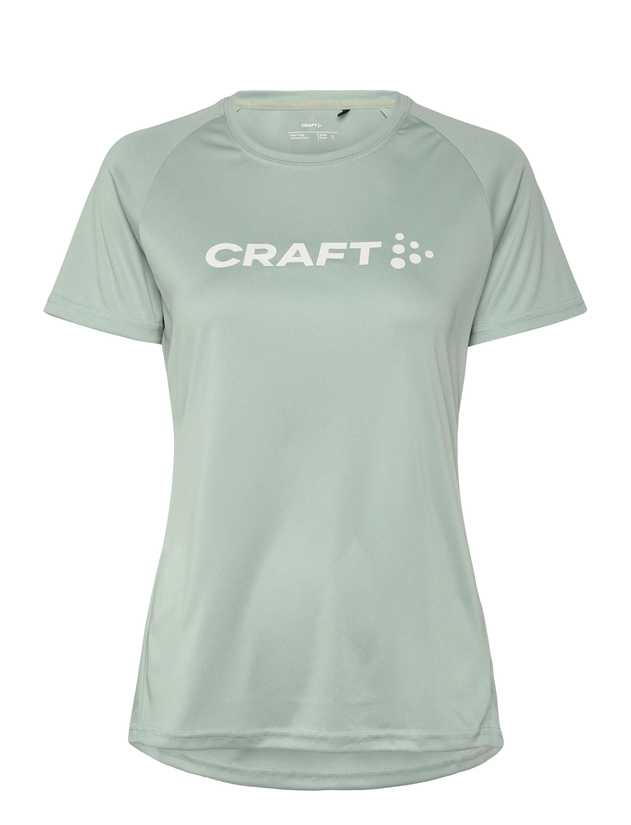Craft Core Essence Logo Tee W - Kläder - GLACIAL / green