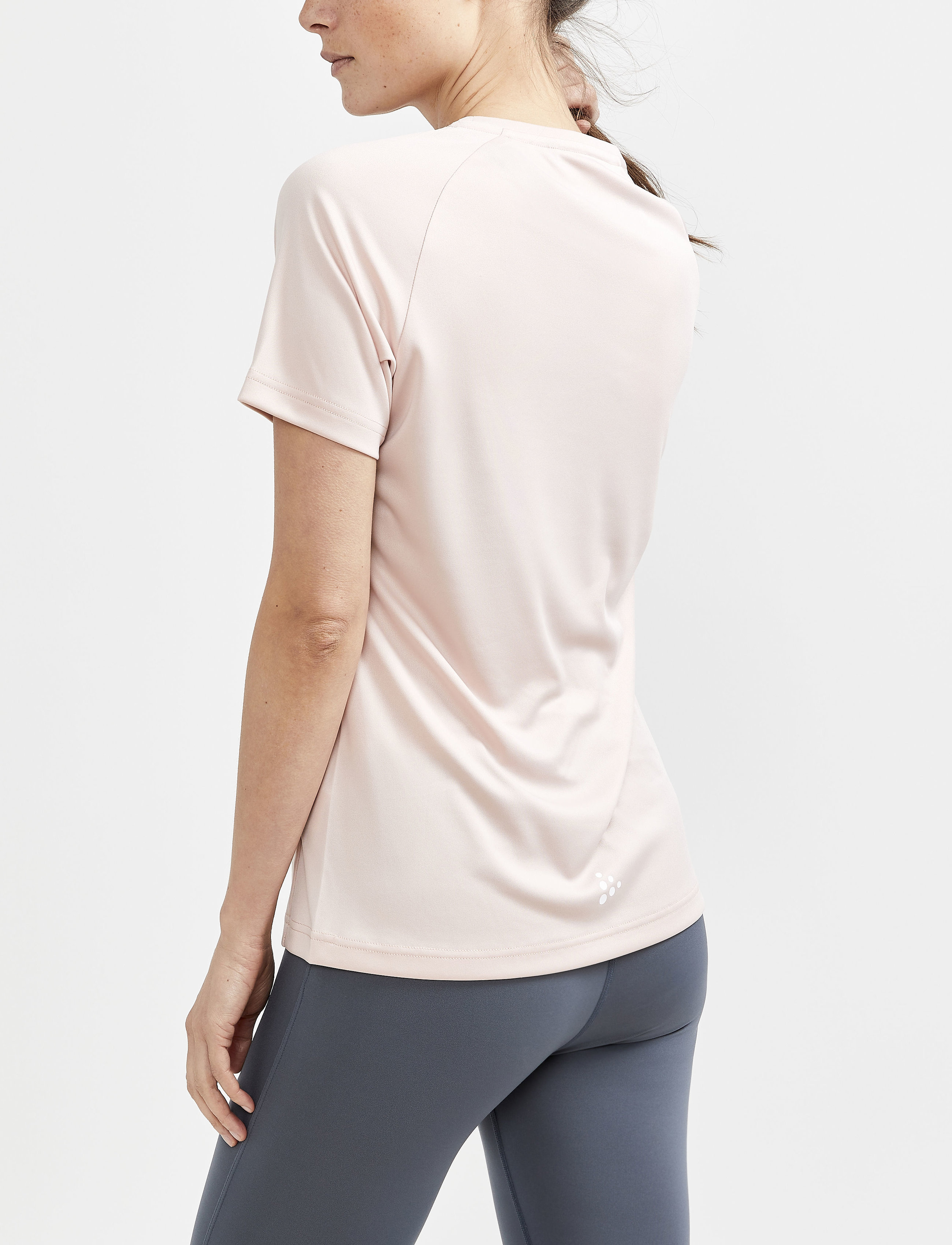 Craft - Core Essence Logo Tee W - t-shirts - gum - 3