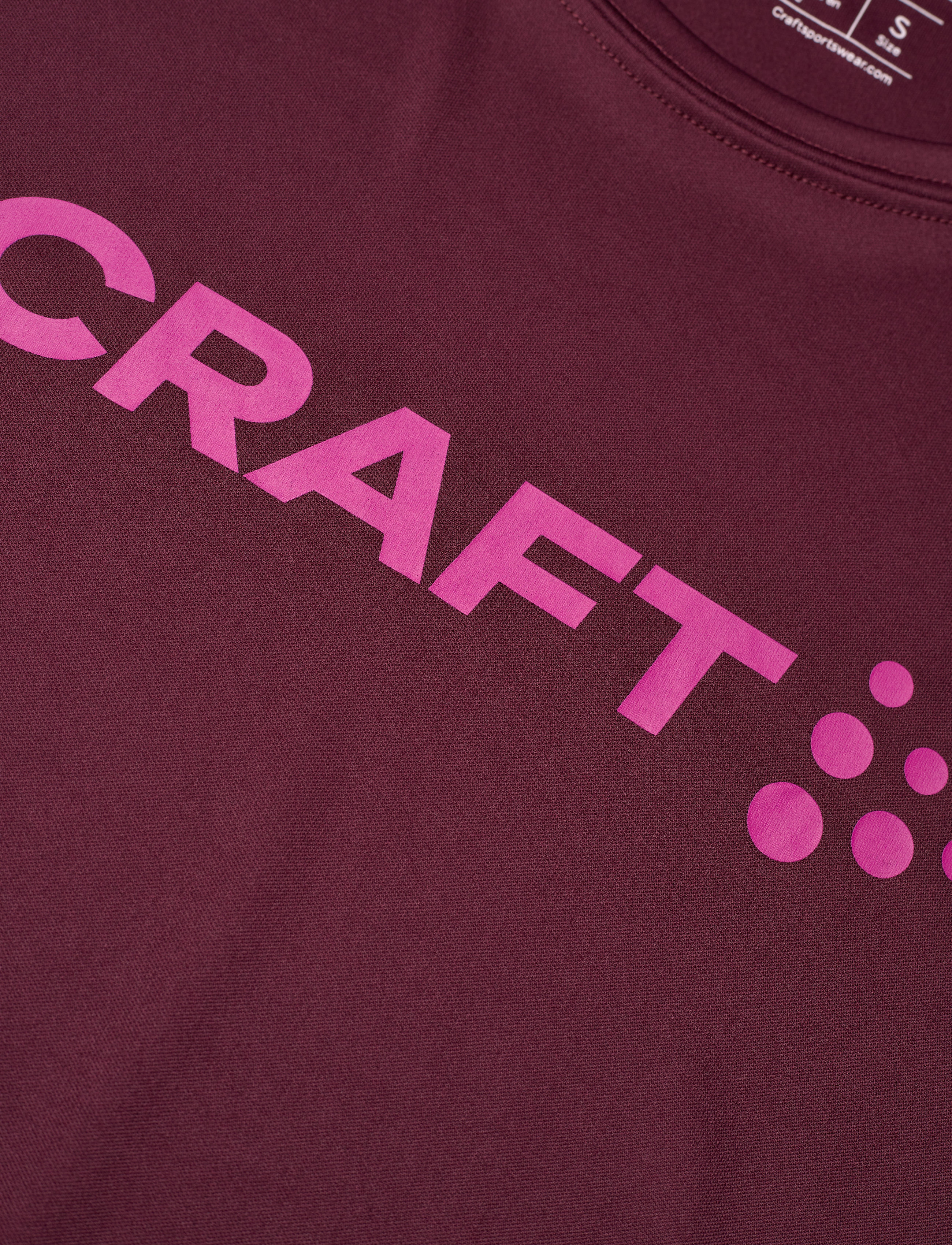 Craft - Core Essence Logo Tee W - laagste prijzen - punsch - 5