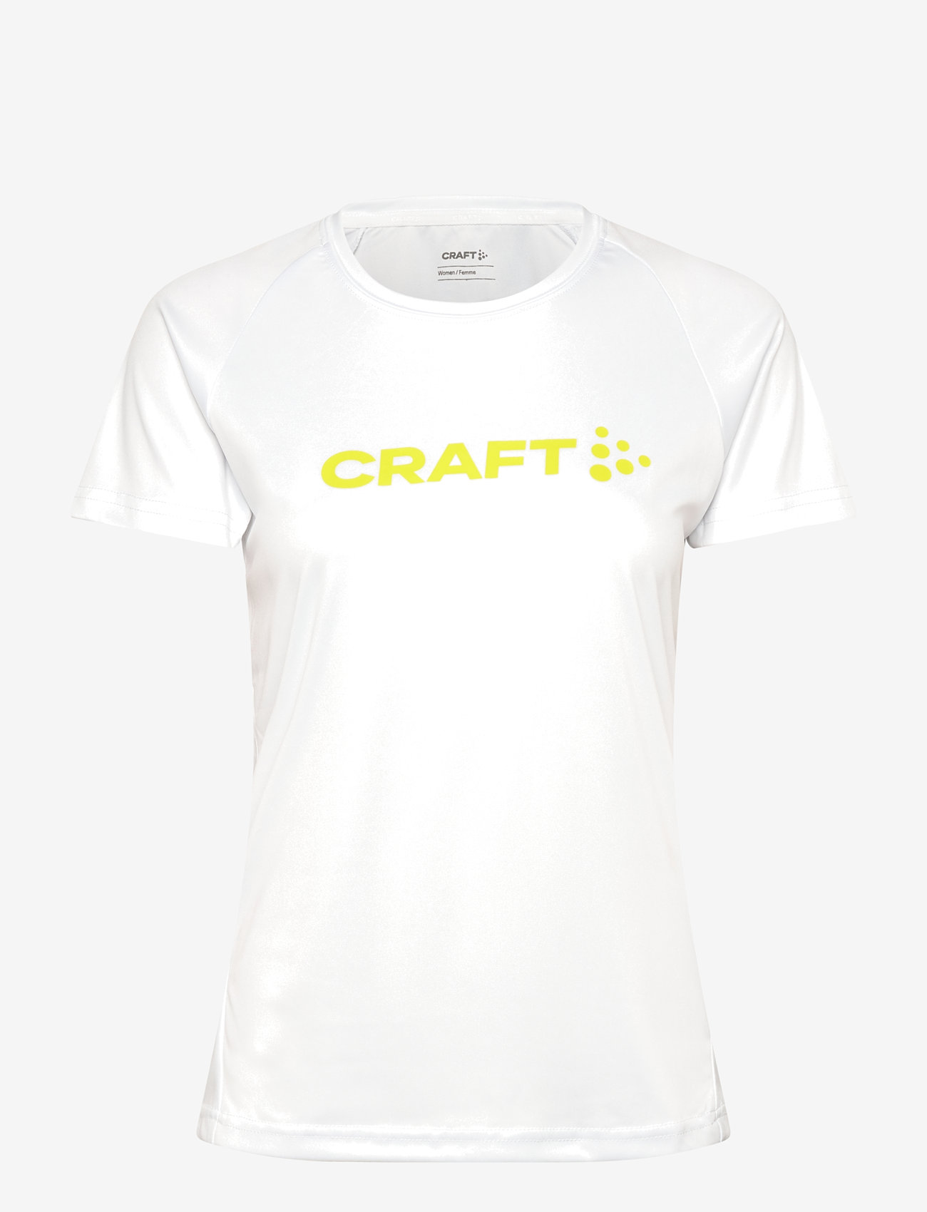Craft - Core Essence Logo Tee W - t-shirts - white - 0