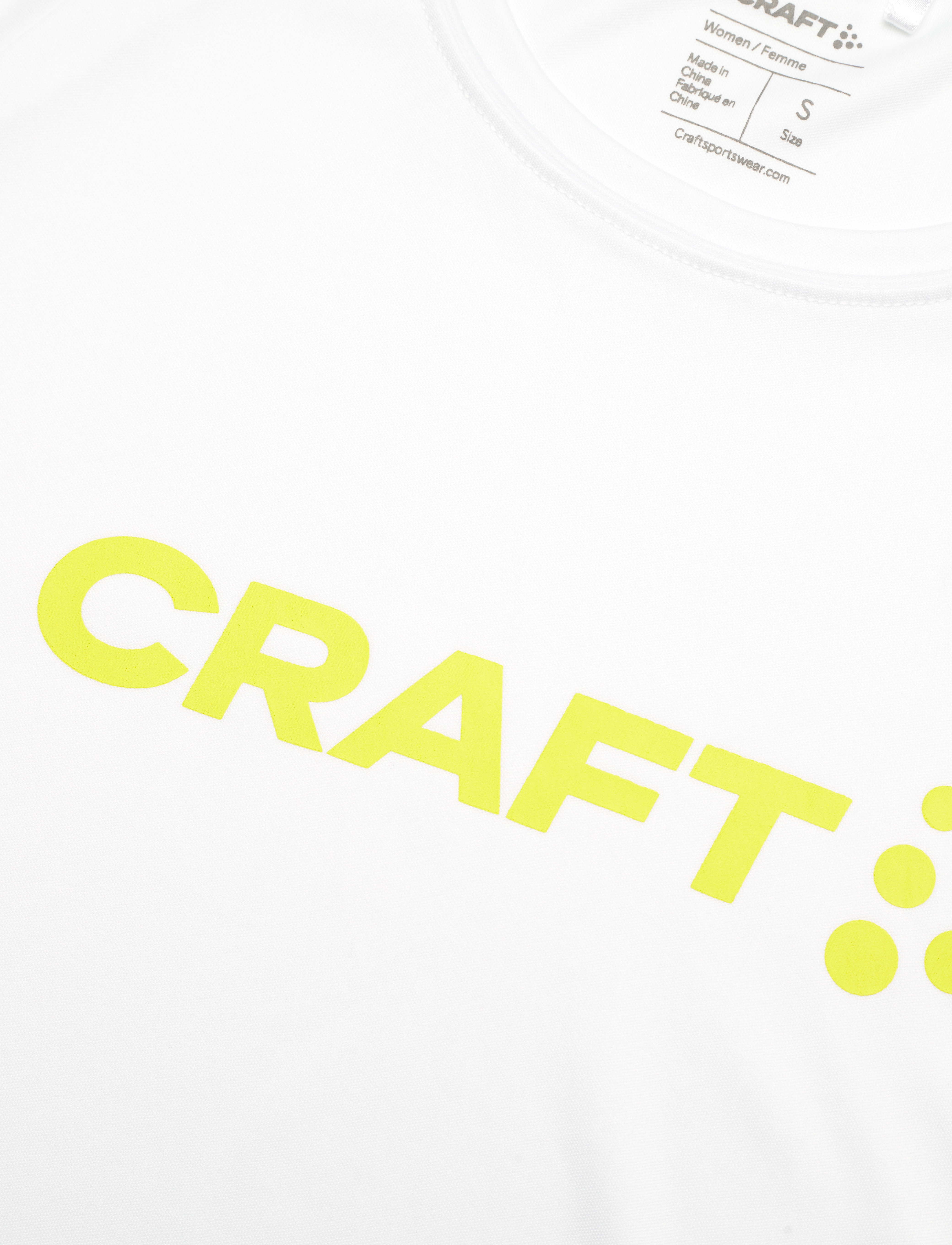 Craft - Core Essence Logo Tee W - t-shirts - white - 2