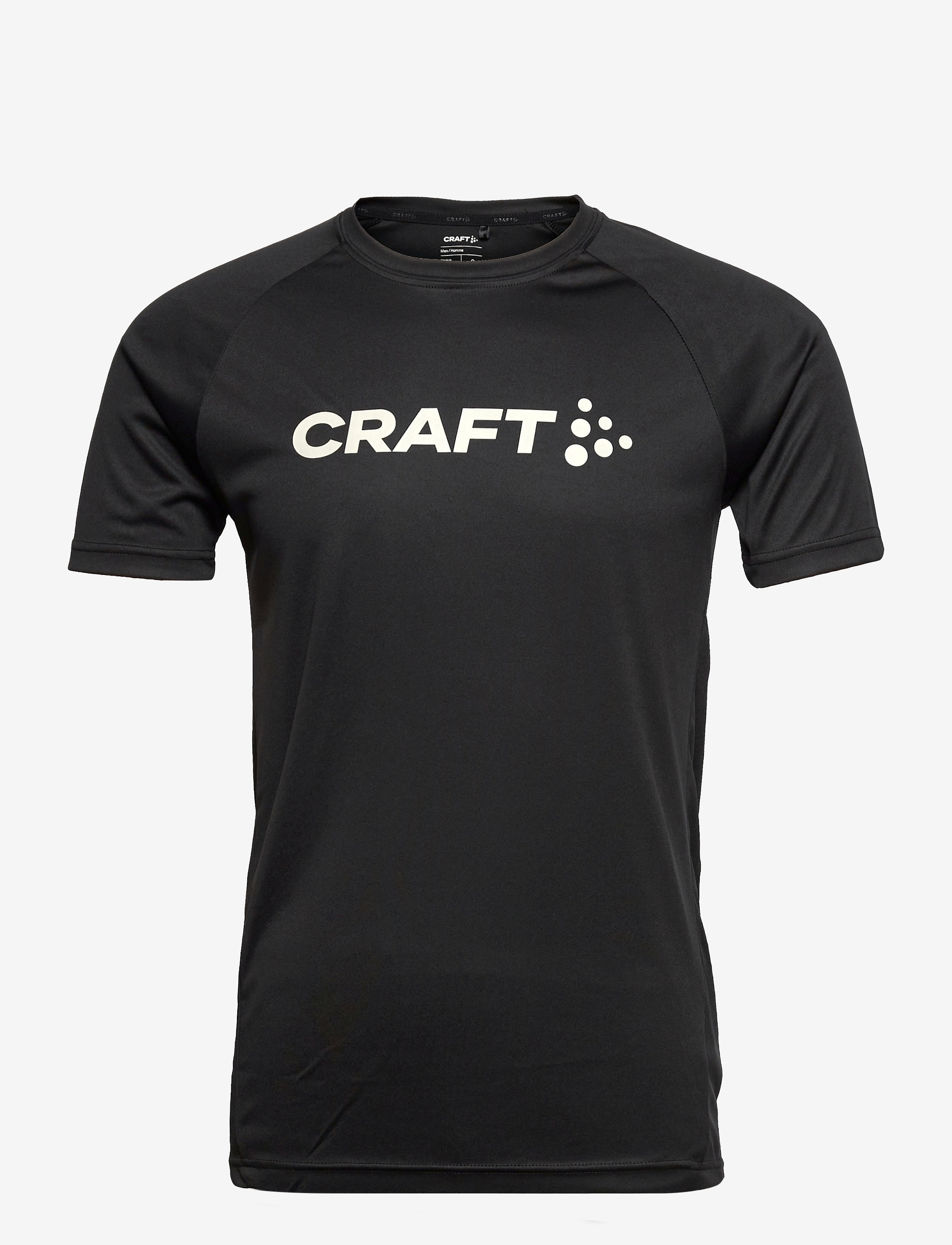Craft Core Essence Logo Tee M - Oberteile & T-Shirts - BLACK / black