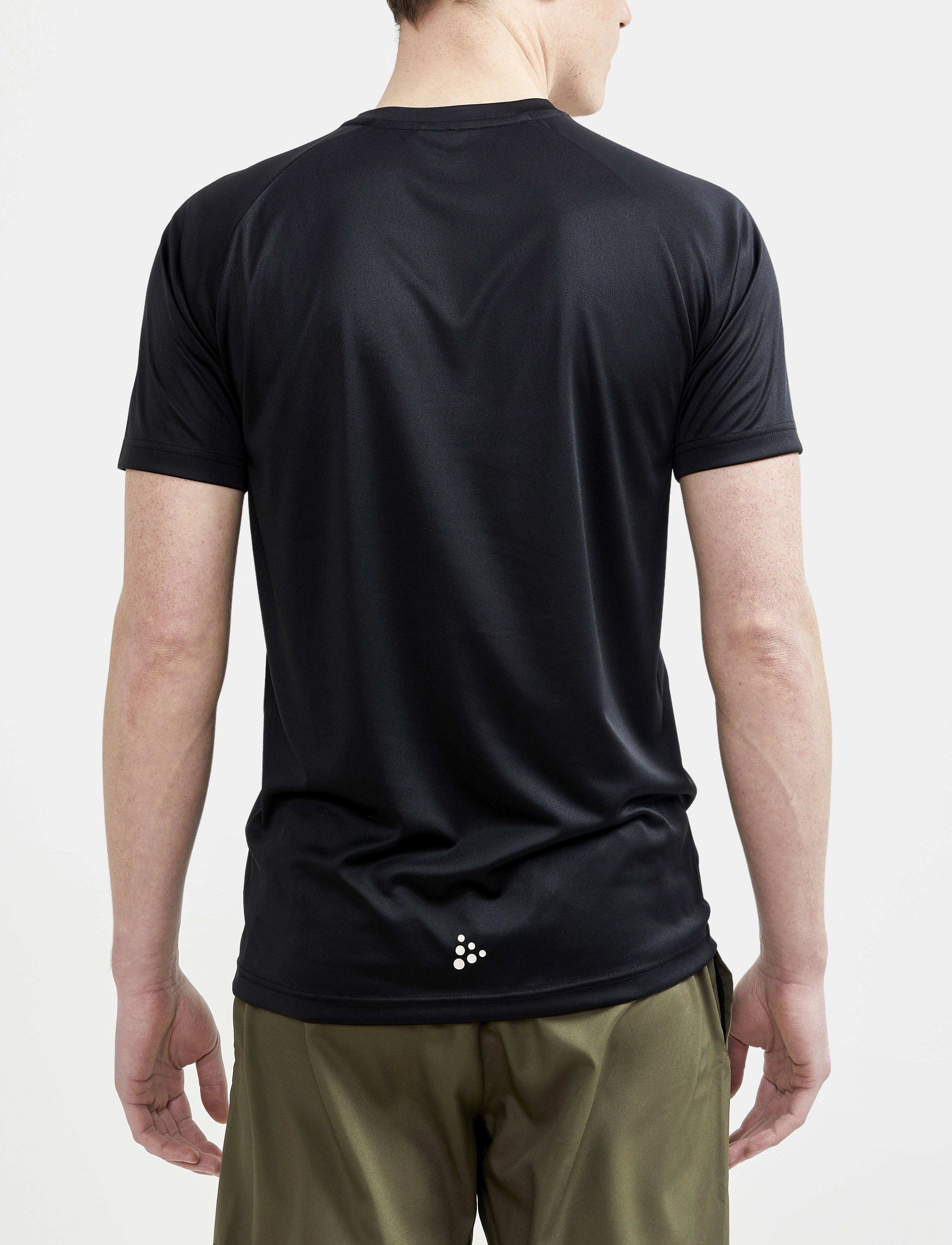 Craft - Core Essence Logo Tee M - t-shirts - black - 3