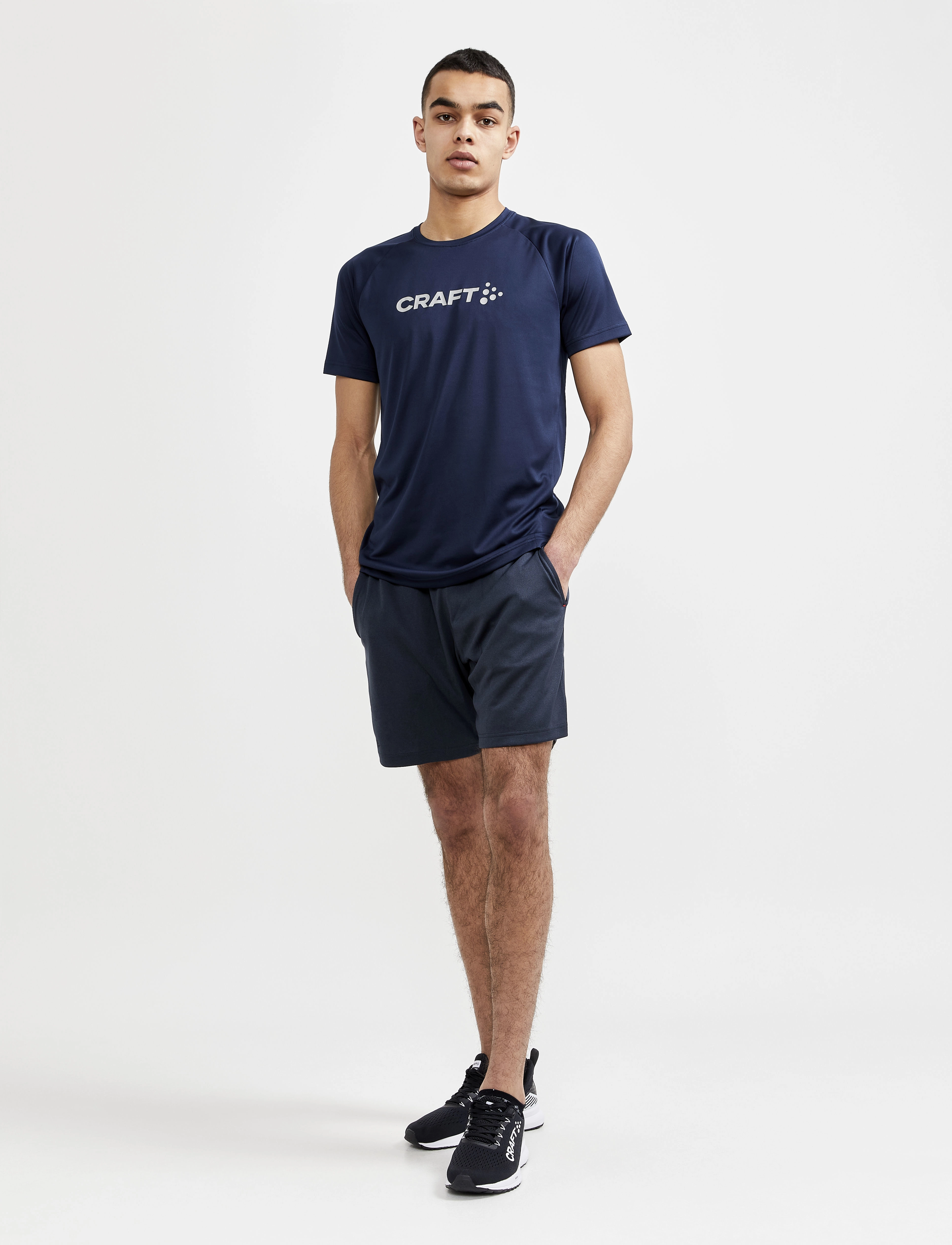 Craft - Core Essence Logo Tee M - t-shirty - blaze - 4