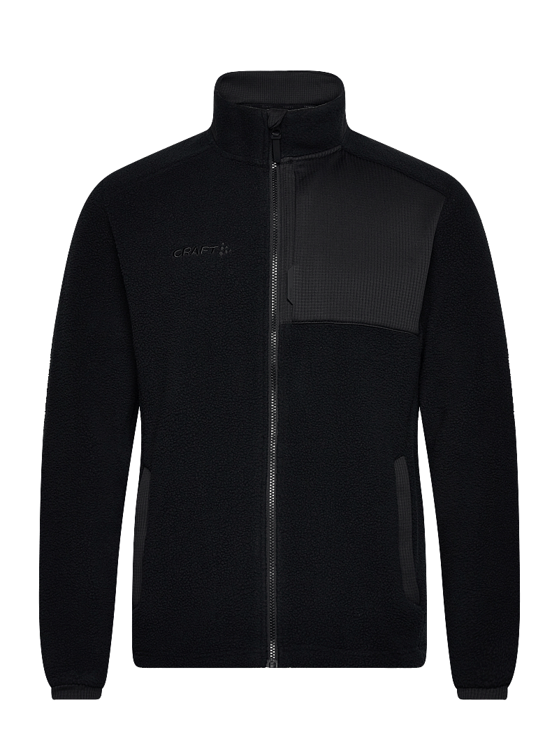 Craft - ADV EXPLORE PILE FLEECE JACKET M - fleeces & midlayers - black - 0