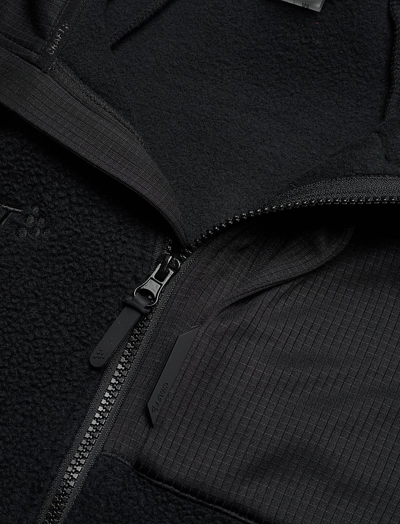 Craft - ADV EXPLORE PILE FLEECE JACKET M - fleeces & midlayers - black - 2