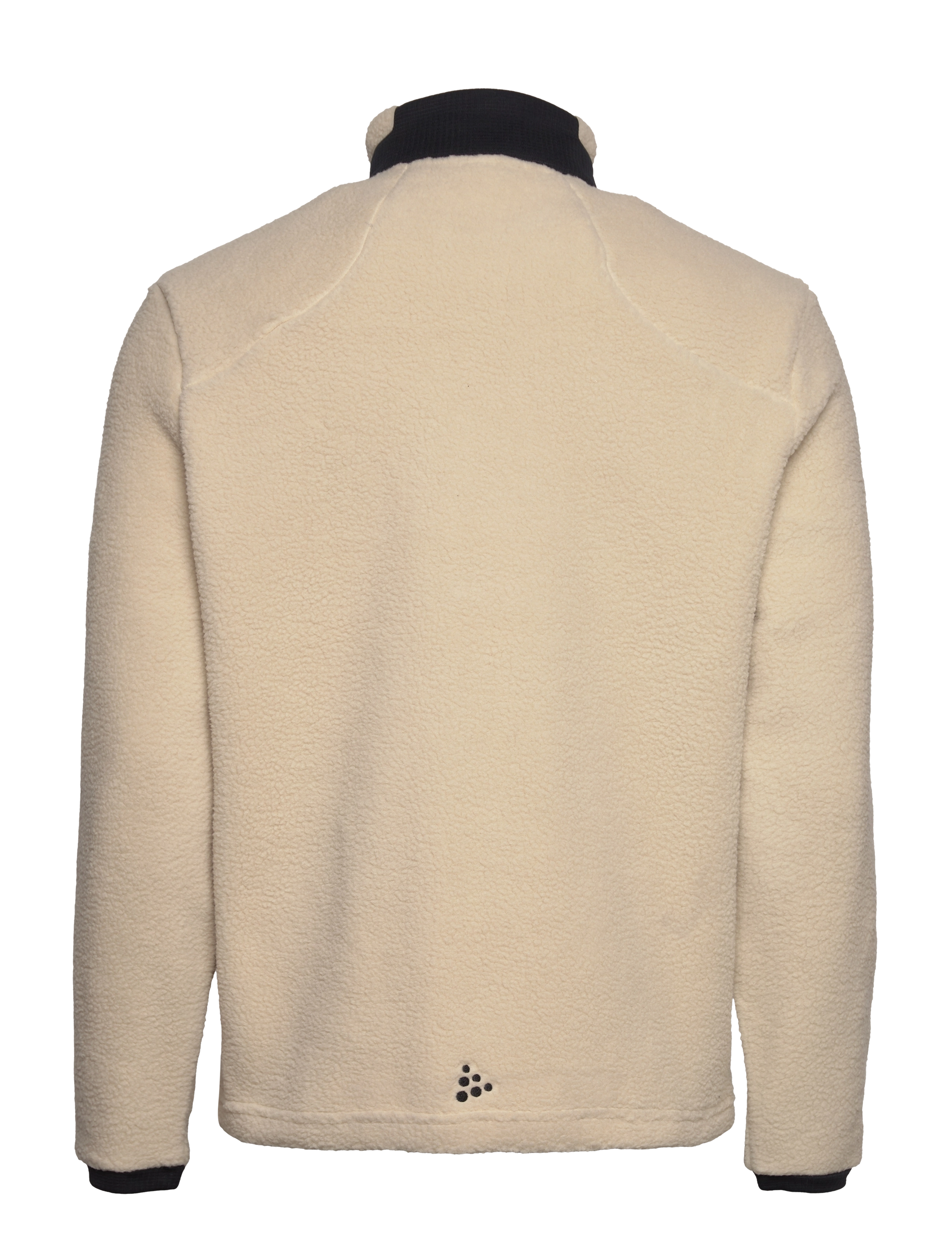 Craft - ADV EXPLORE PILE FLEECE JACKET M - fleece & mellanlager - ecru-black - 2