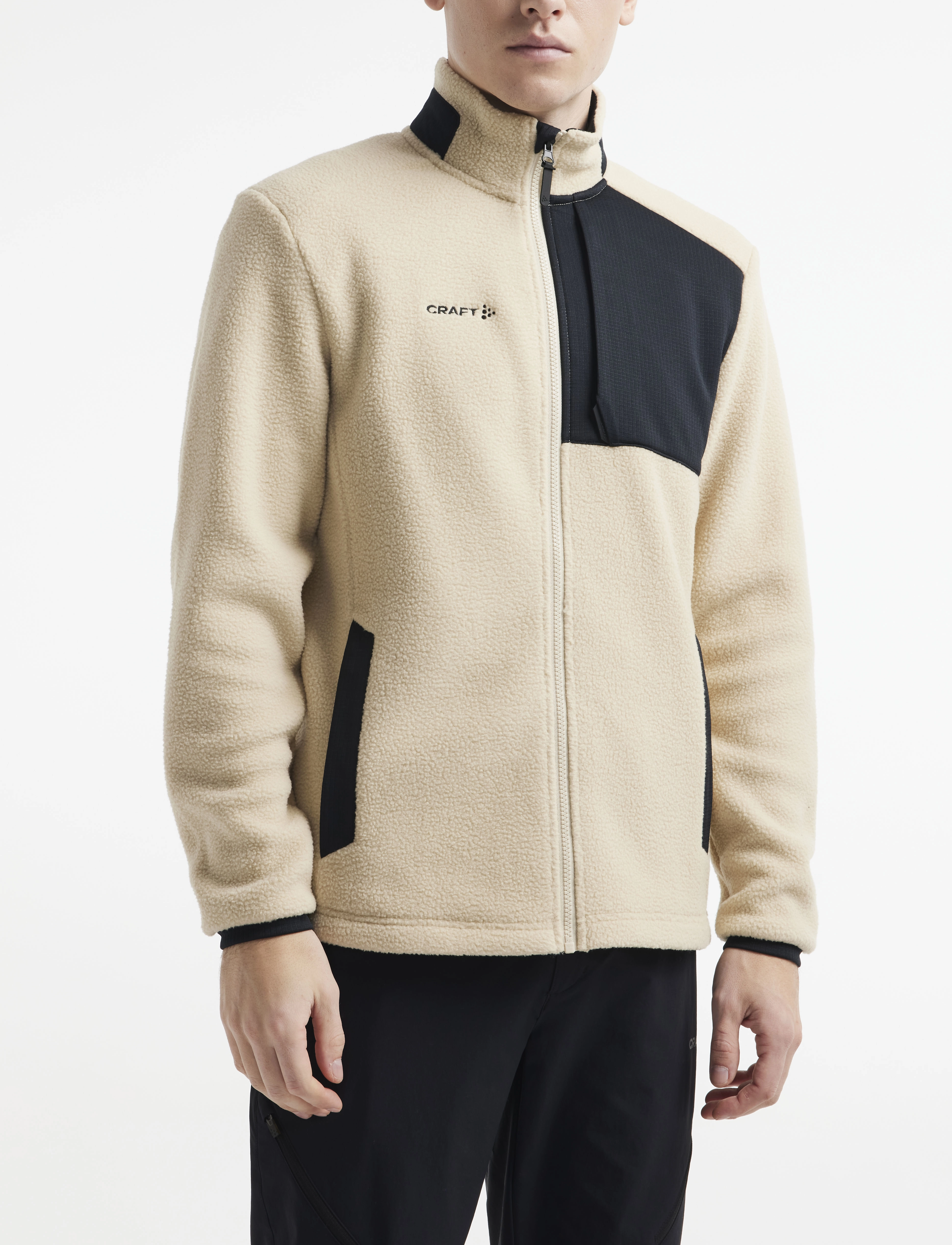 Craft Adv Explore Pile Fleece Jacket M, Sweatshirts & Hoodies, Mehrfarbig/gemustert - Fleeces Midlayers, Männerswear