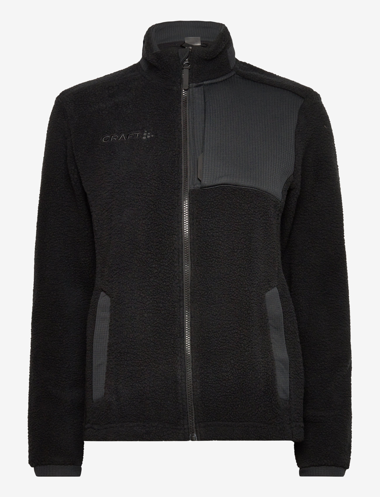 Craft - ADV EXPLORE PILE FLEECE JACKET W - oberteile - black - 1