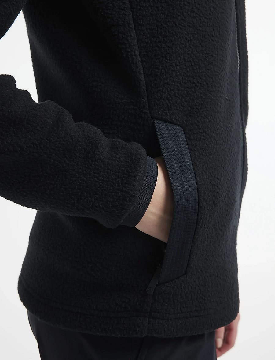 Craft - Adv Explore Pile Fleece Jacket W - Överdelar - black - 4