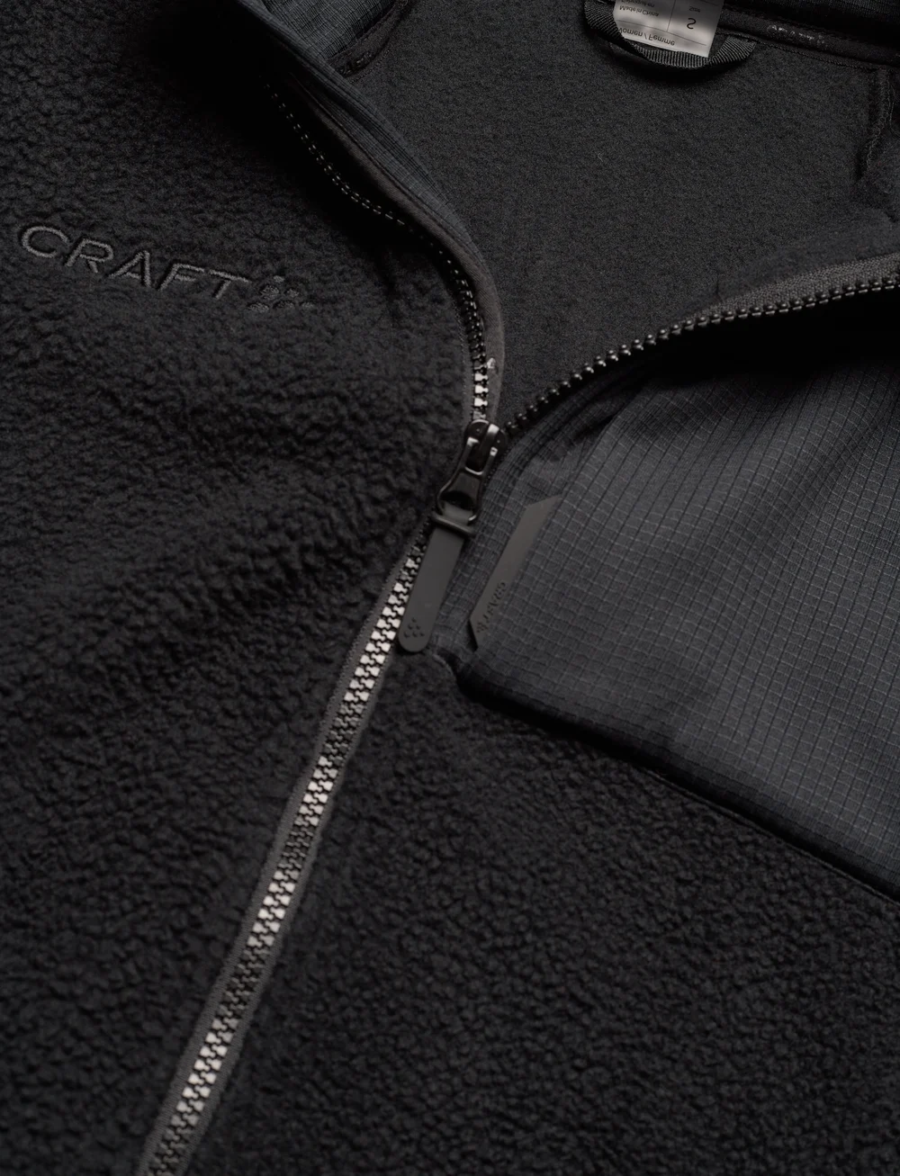 Craft - Adv Explore Pile Fleece Jacket W - fleece en midlayers - black - 2